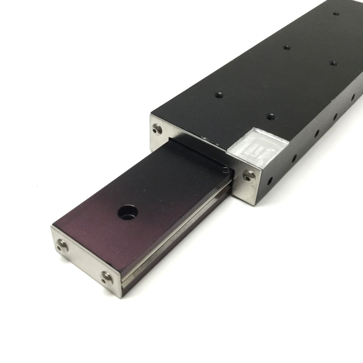 Used Del-Tron RS3-6 Crossed Roller Linear Slide, 6" Travel, 704 lbs Max Load