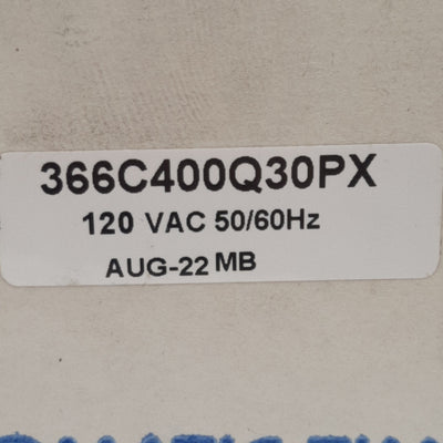 New ATC 366C400Q30PX Long Ranger Timer, 120VAC, 0.01s-9990hr, Relay Output DPDT