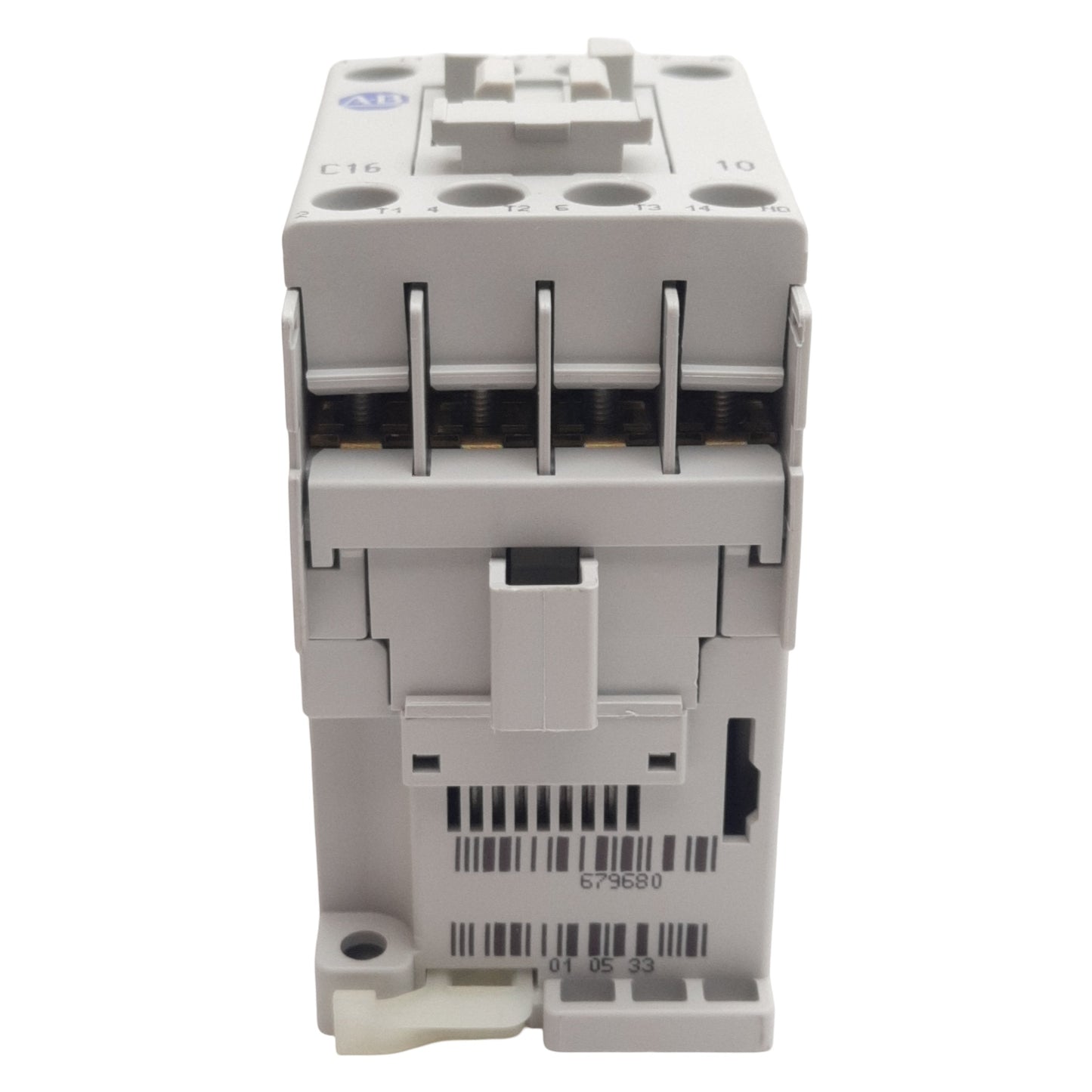 New Allen Bradley 100-C16D10 Contactor, 3-Pole + 1NO, 30A 600VAC, 110/120VAC Coil