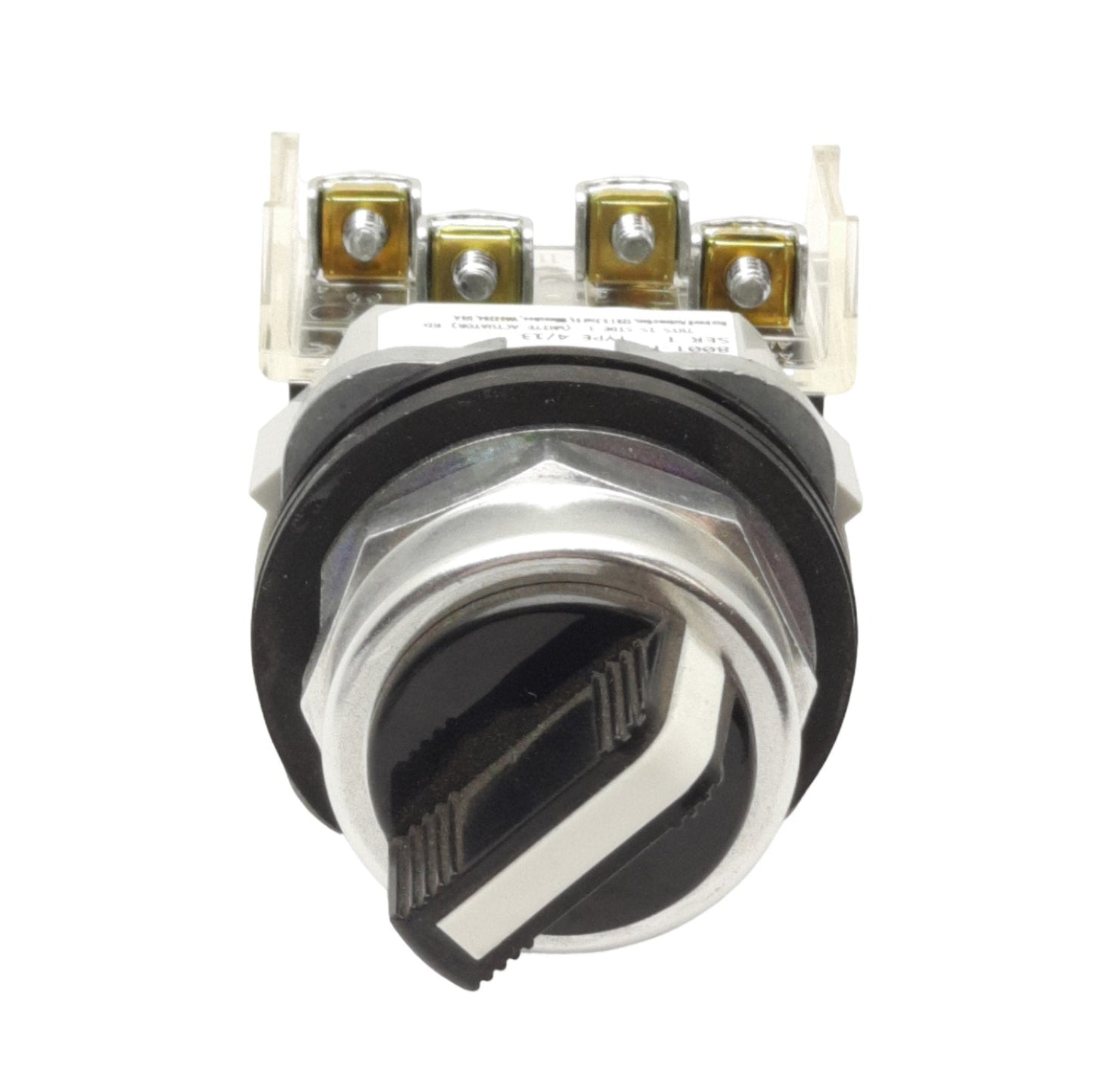 Used Allen Bradley 800T-H2A Maintained Selector Switch, ø30mm, 1NO 1NC, 600VAC 10A