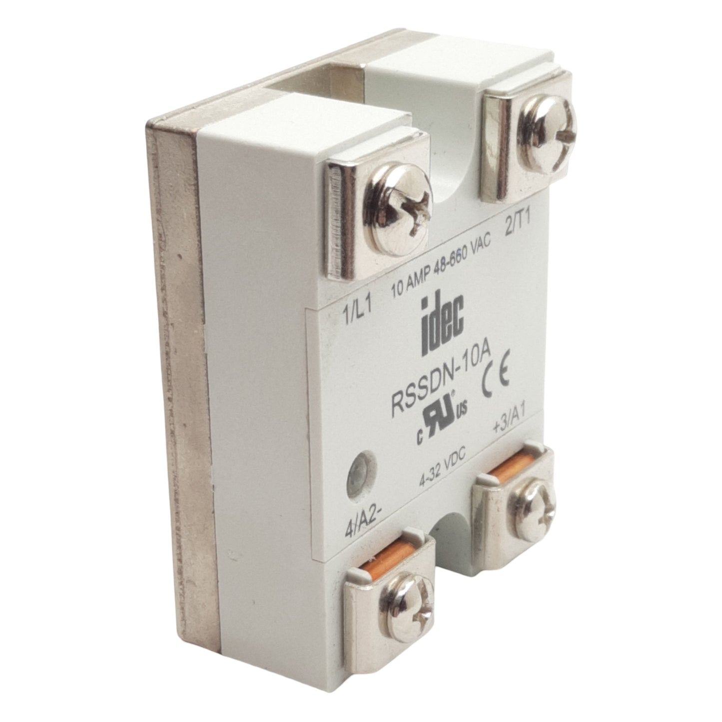 New Idec RSSDN-10A Solid-State Relay, SPST-NO, 4-32VDC In, 48-660VAC 10A Out