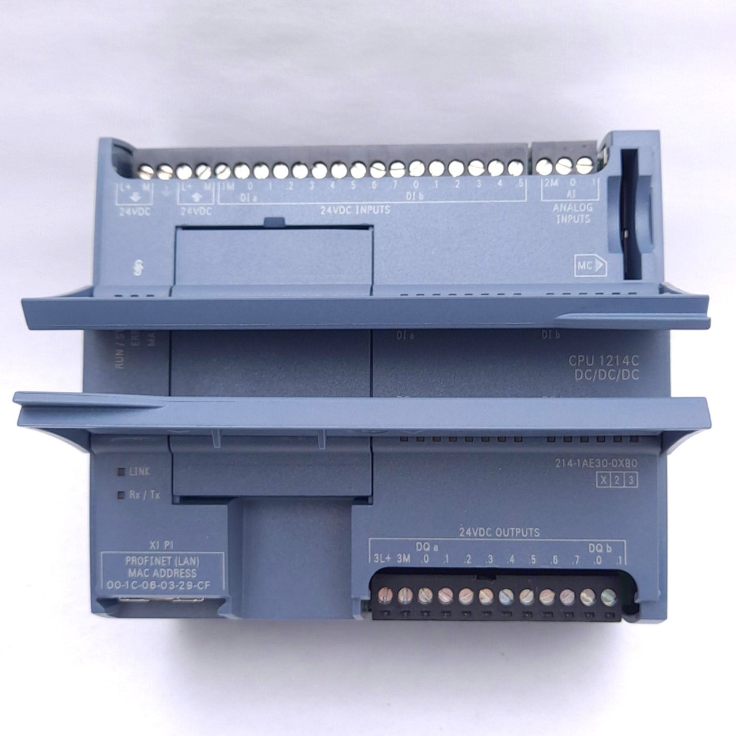 Used Siemens 6ES7 214-1AE30-0XB0 SIMATIC S7-1200 PLC Processor, 24VDC, 16 In, 10 Out