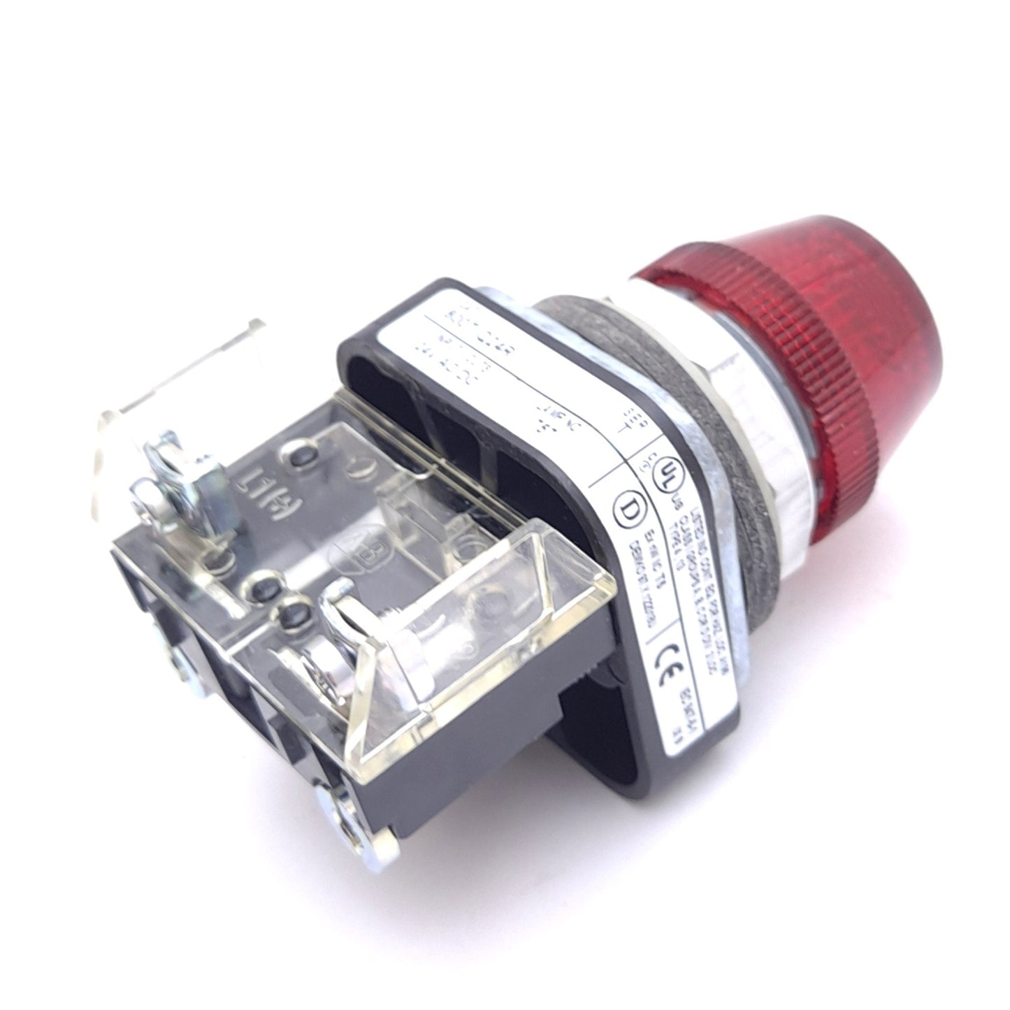 New Allen Bradley 800T-Q24R Red Pilot Light, ø30mm, 24VAC/DC Input, Incandescent