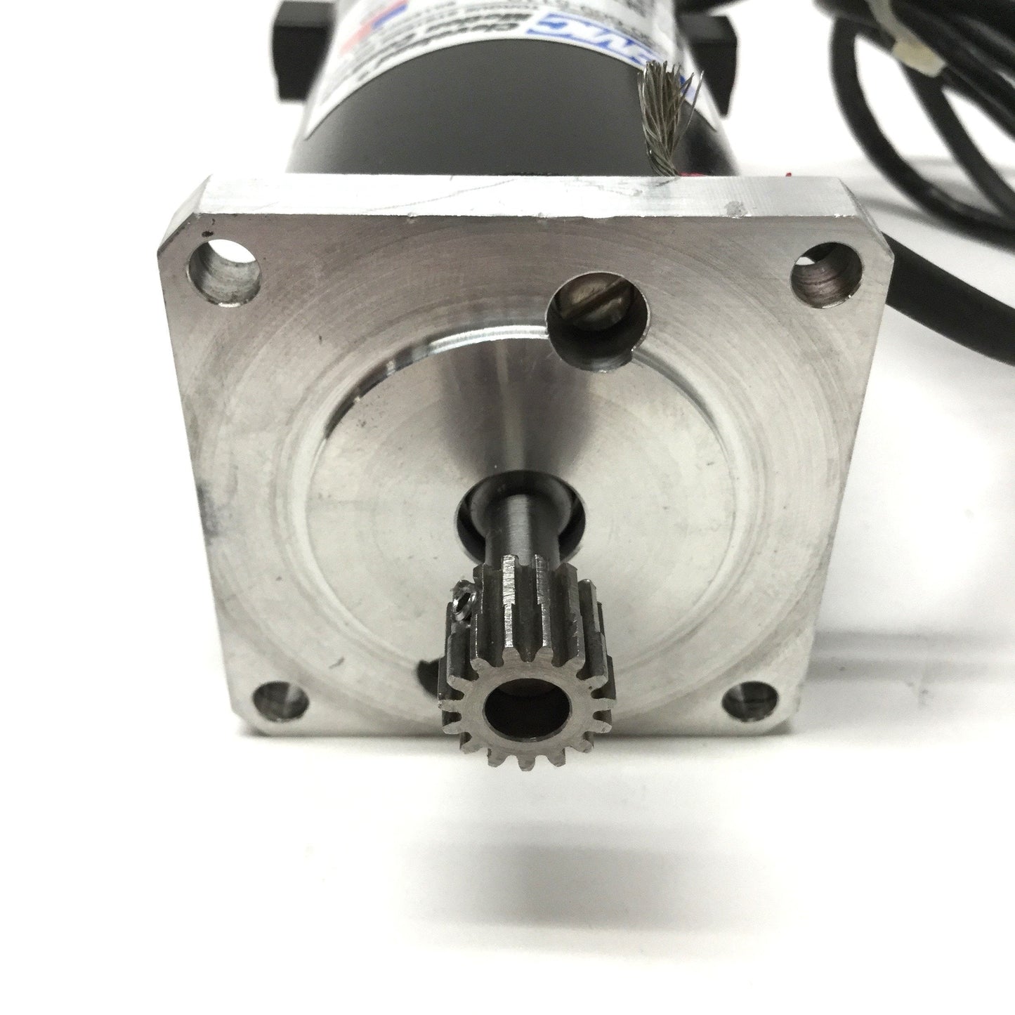Used CMC ME2130-198B PM Permanent Magnet DC Servo Motor NEMA 23 Ø1/4" Shaft w/Encoder