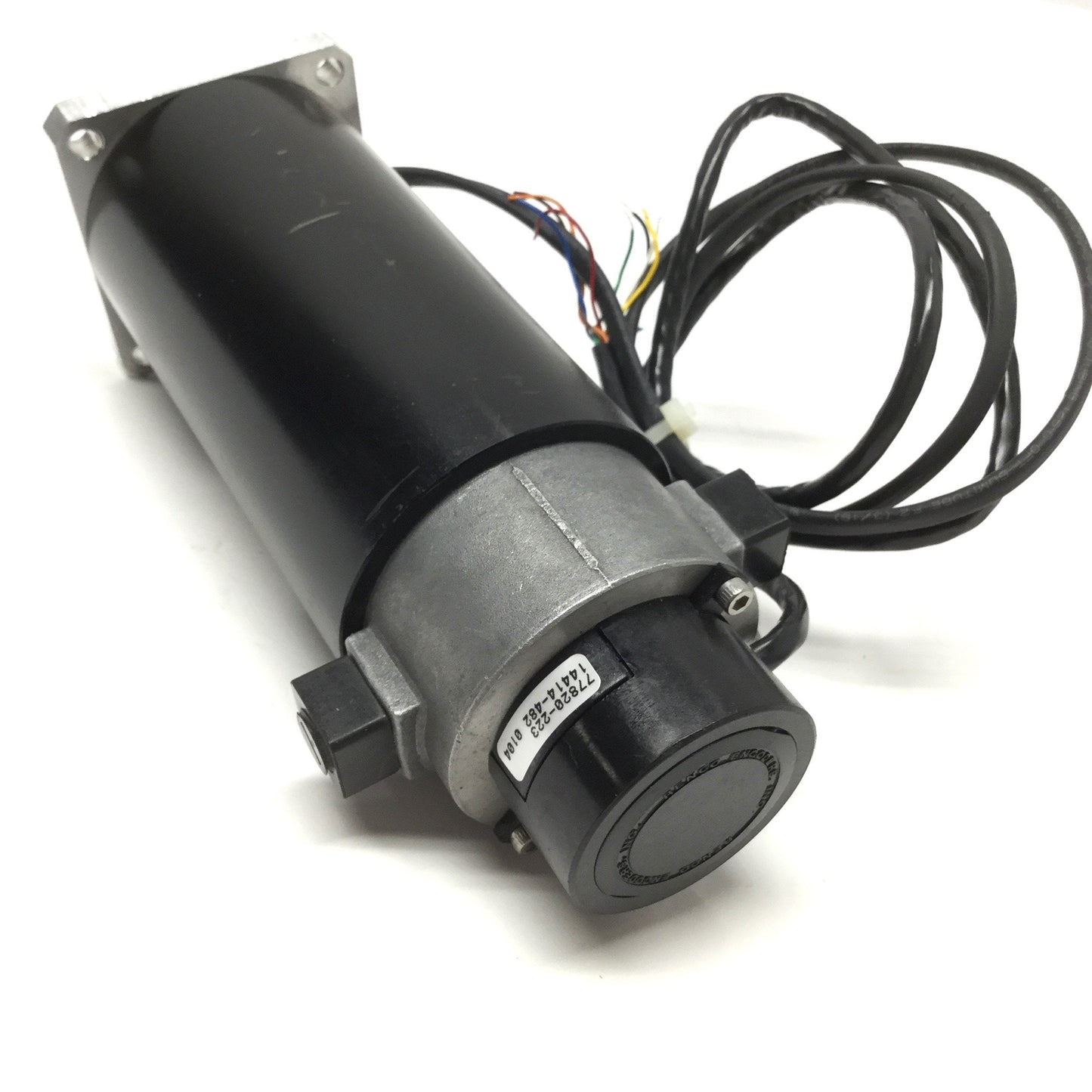 Used CMC ME2130-198B PM Permanent Magnet DC Servo Motor NEMA 23 Ø1/4" Shaft w/Encoder