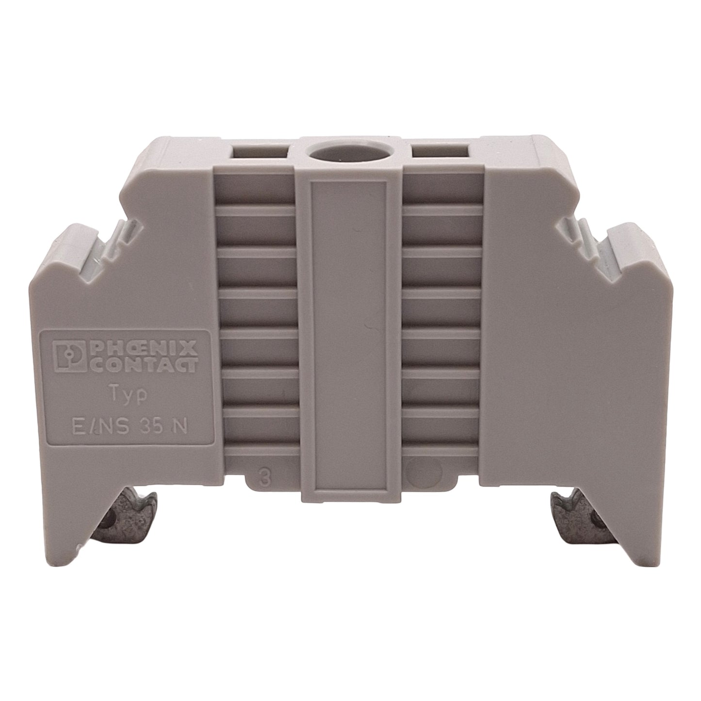 New Lot of 50 Phoenix Contact 00800886 E/NS 35 N Terminal Block End Bracket, 9.5mm