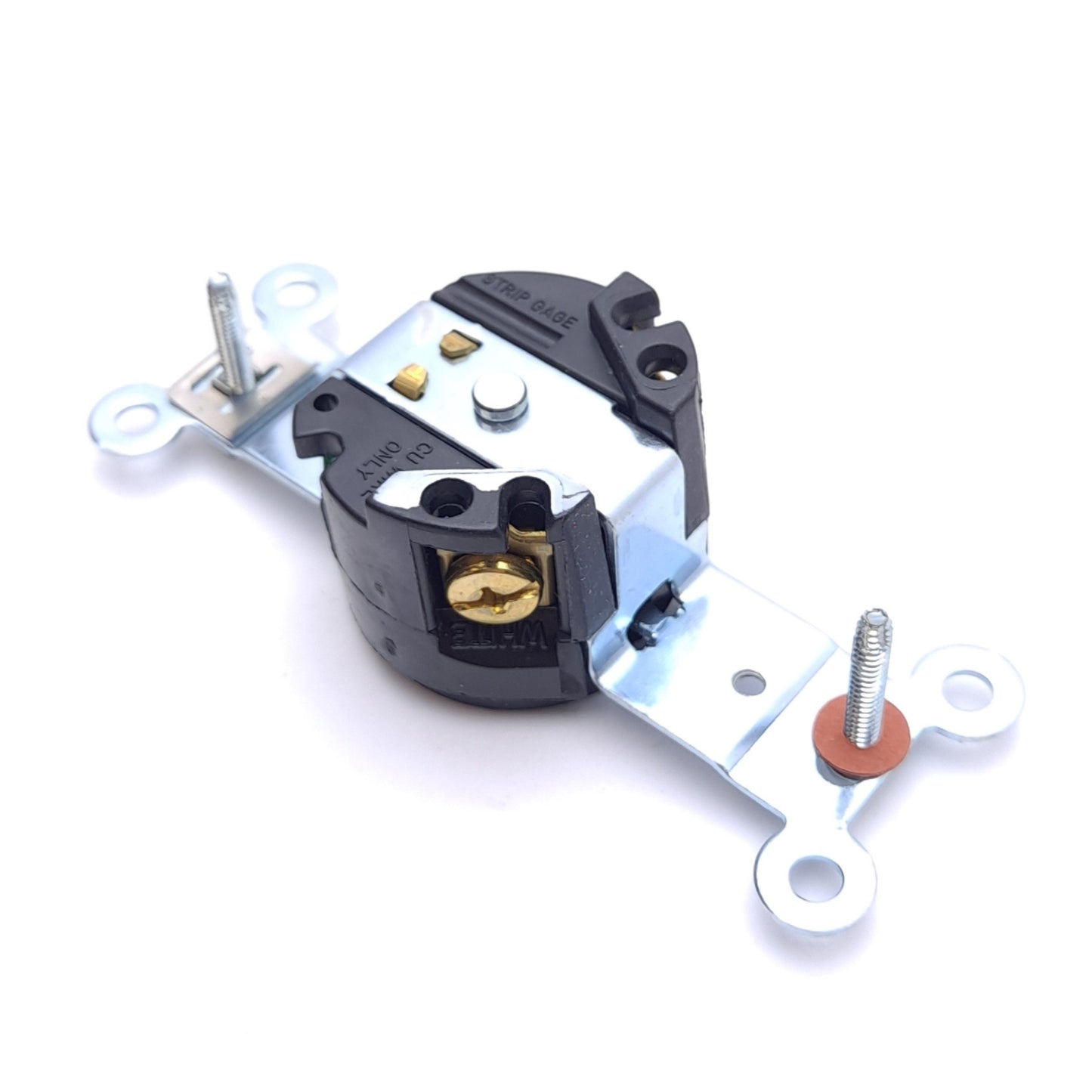 New Hubbell HBL4710 Twist-Lock Receptacle, 2-Pole 3-Wire, 125VAC 15A, ø1.4in