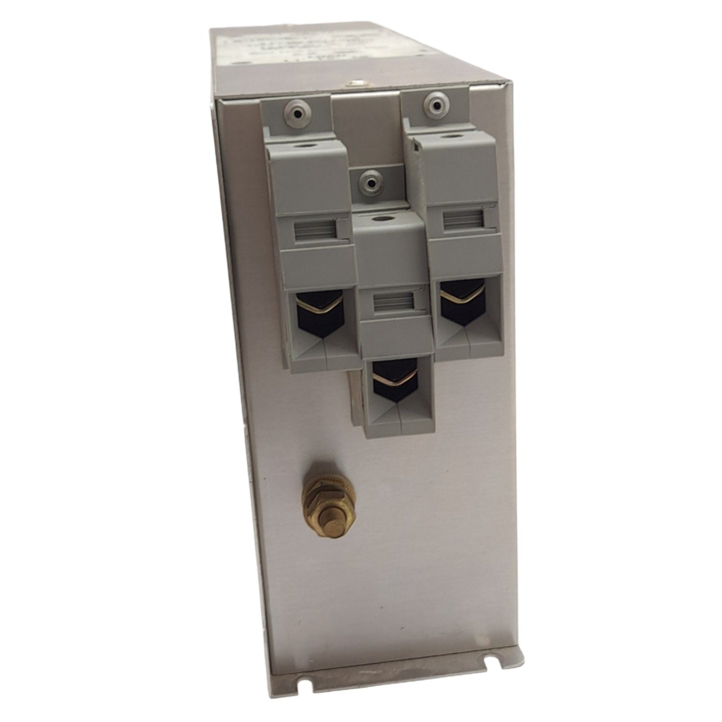 Used Rasmi RF 3130-MHU RFI Filter, 3-Phase, 480VAC 50-60hZ, 130A, 429x110x240mm