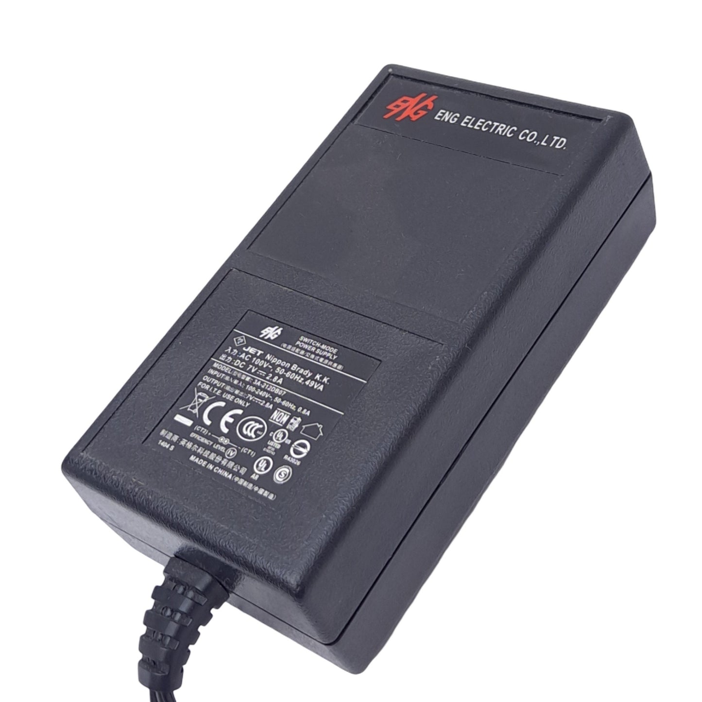 Used Brady TLS2200 Portable Thermal Label Printer System w/ Adapter, 2" Label, 203dpi