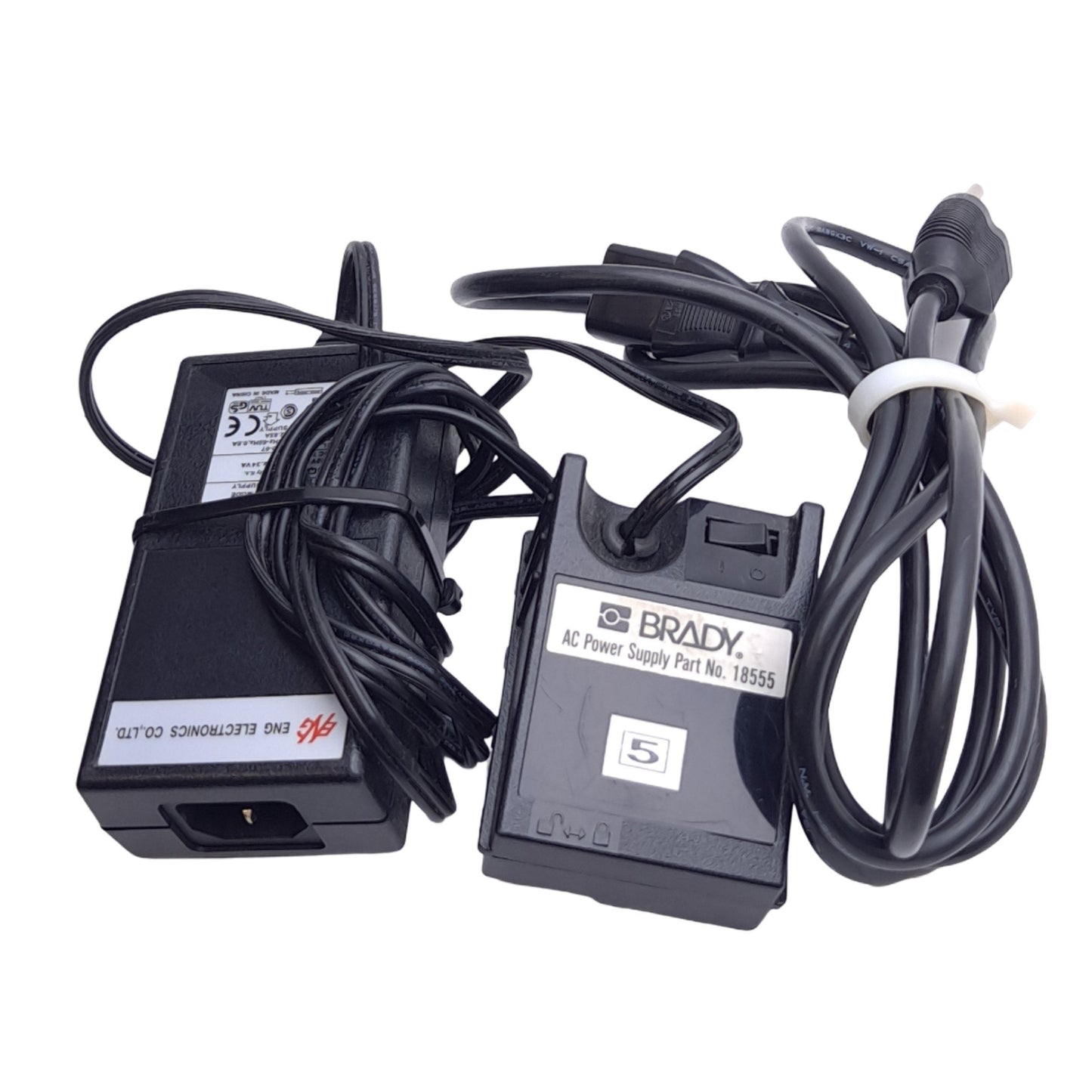 Used Brady TLS2200 Portable Thermal Label Printer System w/ Adapter, 2" Label, 203dpi