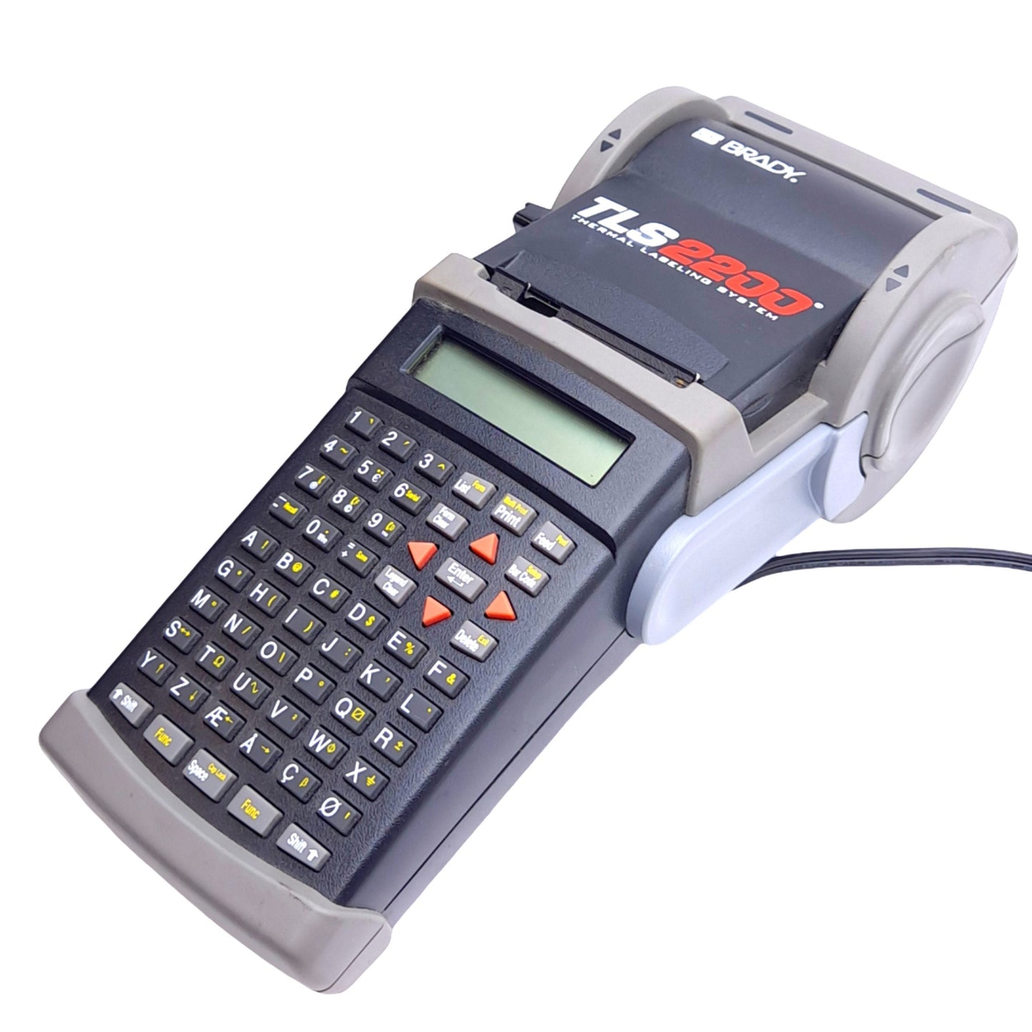 Used Brady TLS2200 Portable Thermal Label Printer System w/ Adapter, 2" Label, 203dpi