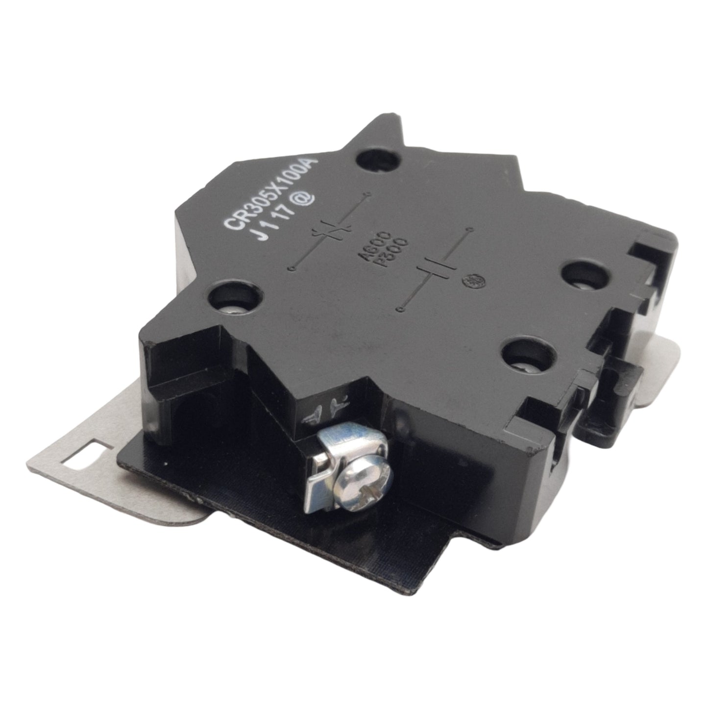 New General Electric CR305X100A Auxiliary Contact Block, 1NO/1NC, 10A 250VDC/600VAC