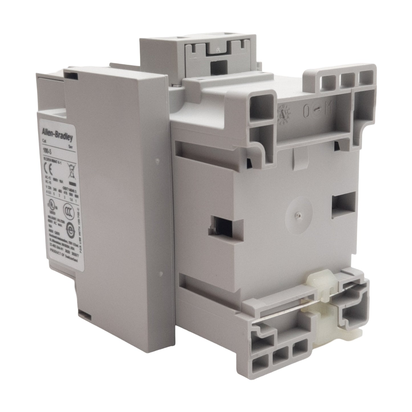 New Allen Bradley 100-C37D10 Contactor, 3-Pole + 1NO, 37A 600VAC, 110/120VAC Coil