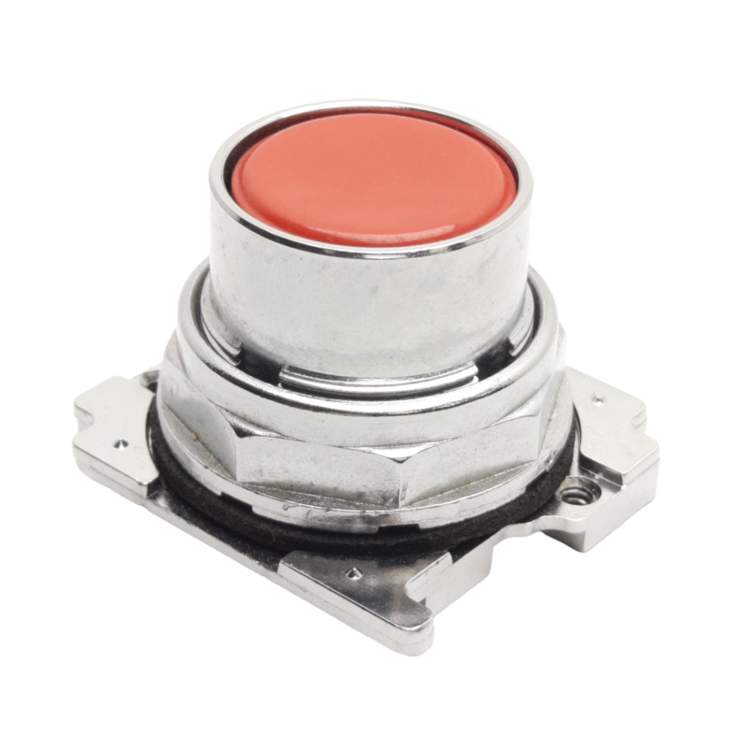 New Eaton 10250T102 Pushbutton Operator, Momentary, Flush, Red, 30.5mm Size