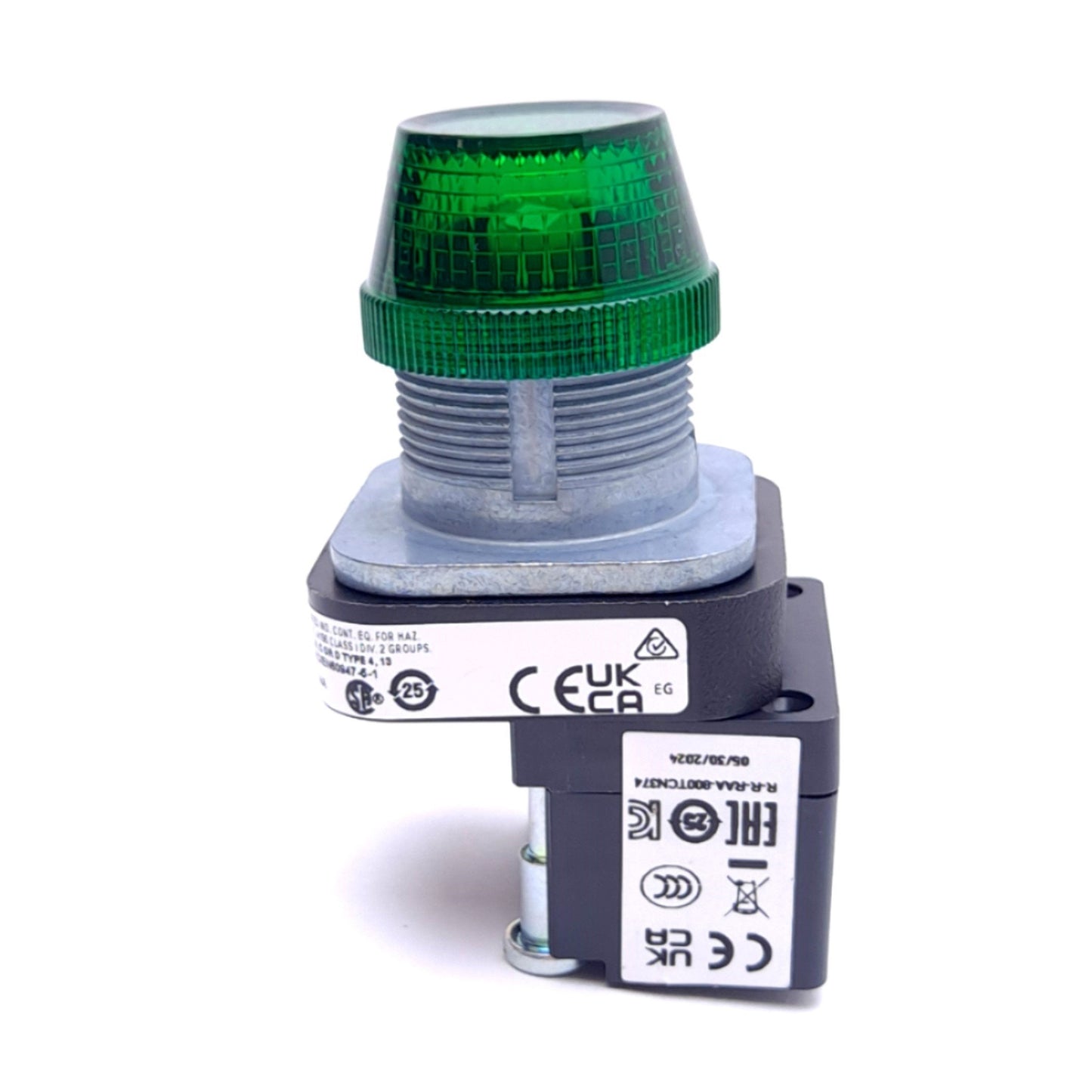 New Allen Bradley 800T-QH2G Indicator Pilot Light, ø30mm, 12-130V AC/DC, LED, Green