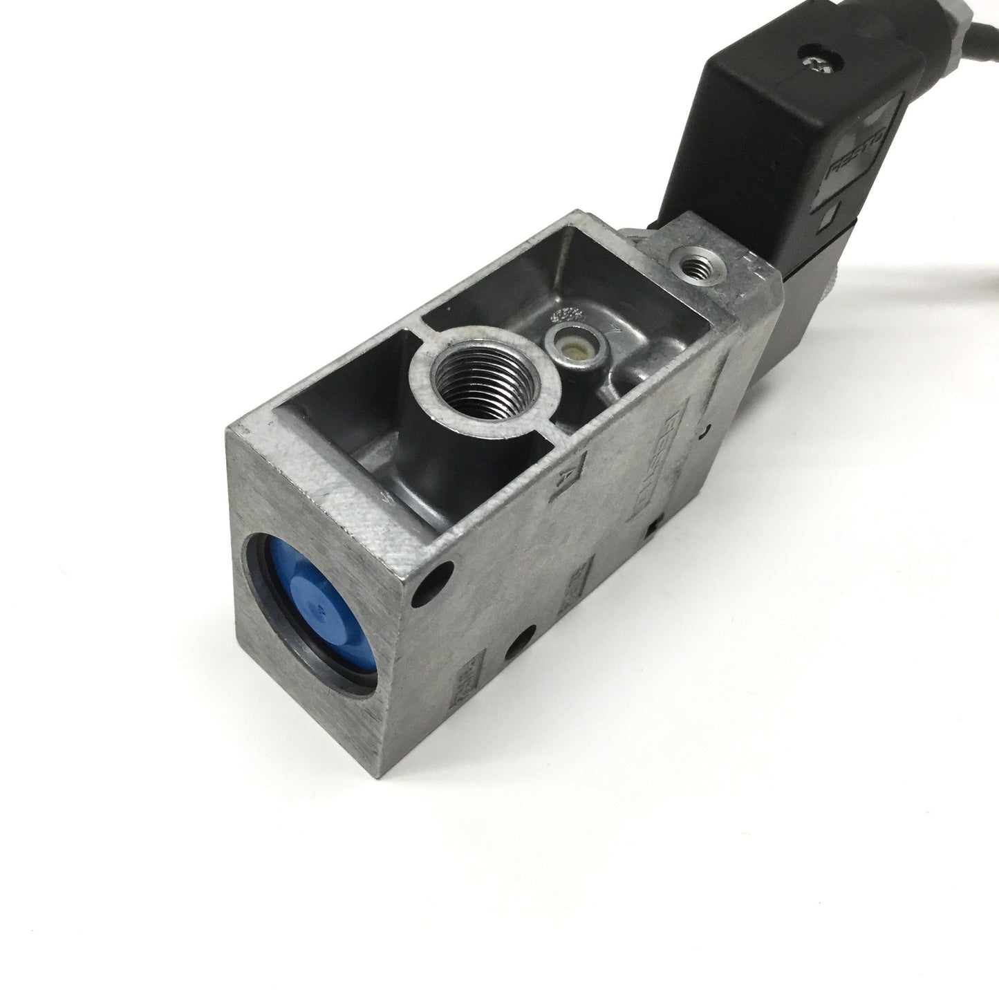 Used Festo MFH-3-1/4-S 7959 Solenoid Valve, 3-Port 2-Position, 24VDC / 42VAC Coil