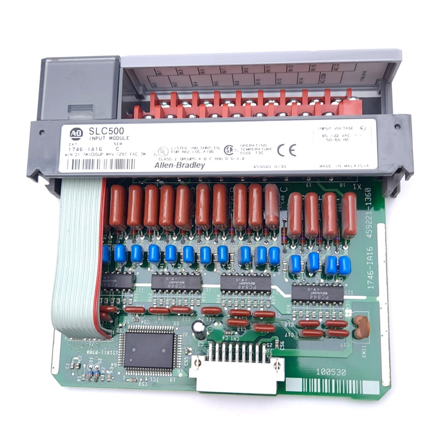 New Allen Bradley 1746-IA16 D Digital Input Module for SLC500, 16-Point, 85-132VAC