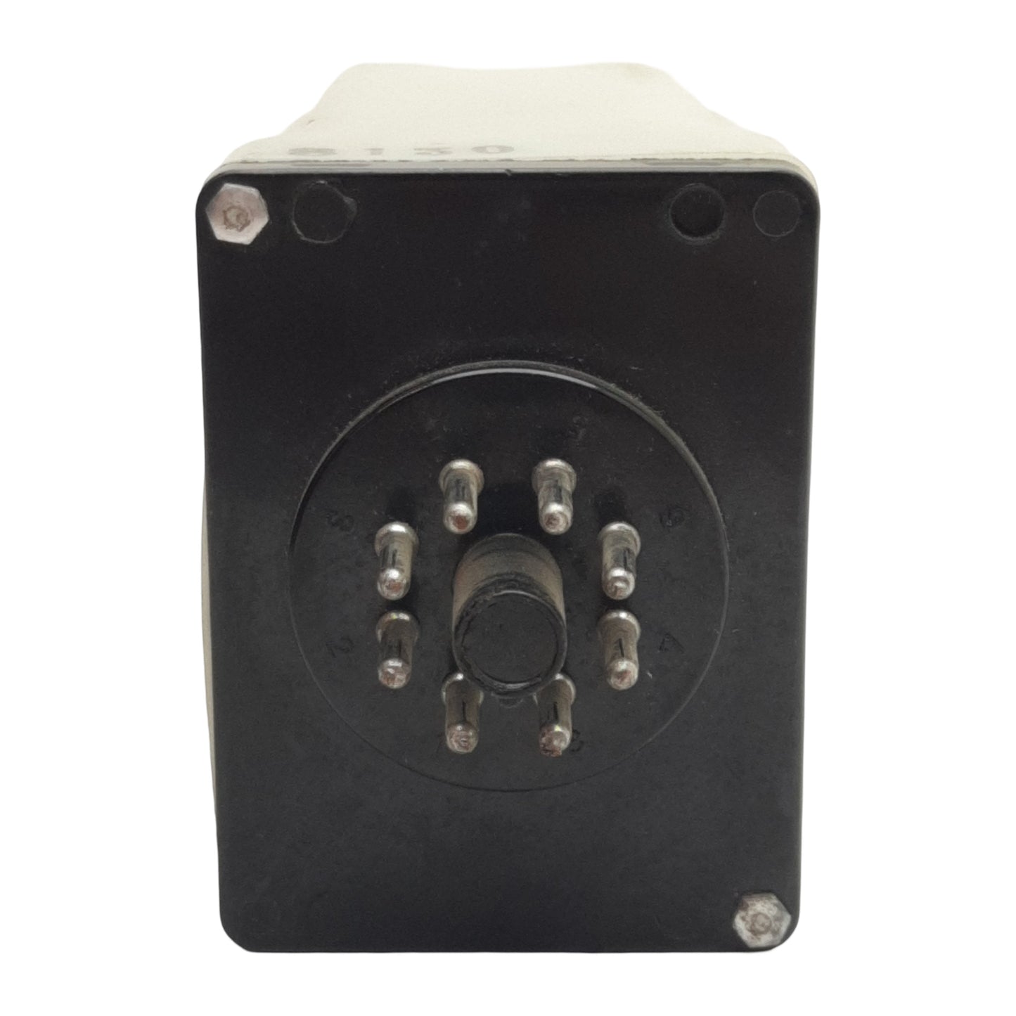 Used Dayton 5X828 Solid-State Time Delay Relay 1.0-10sec Range, 100-130VAC In, 8-Pin