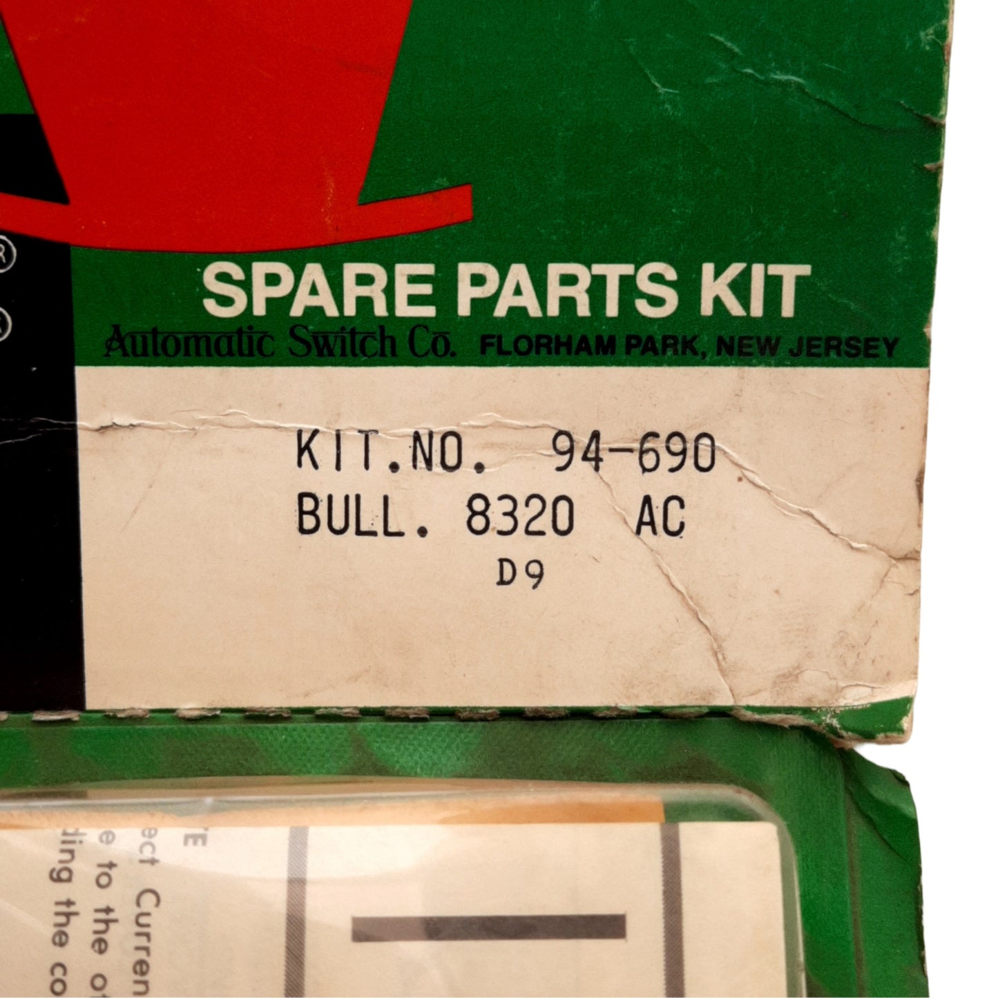 New ASCO 94-690 Solenoid Valve Spare Parts Kit