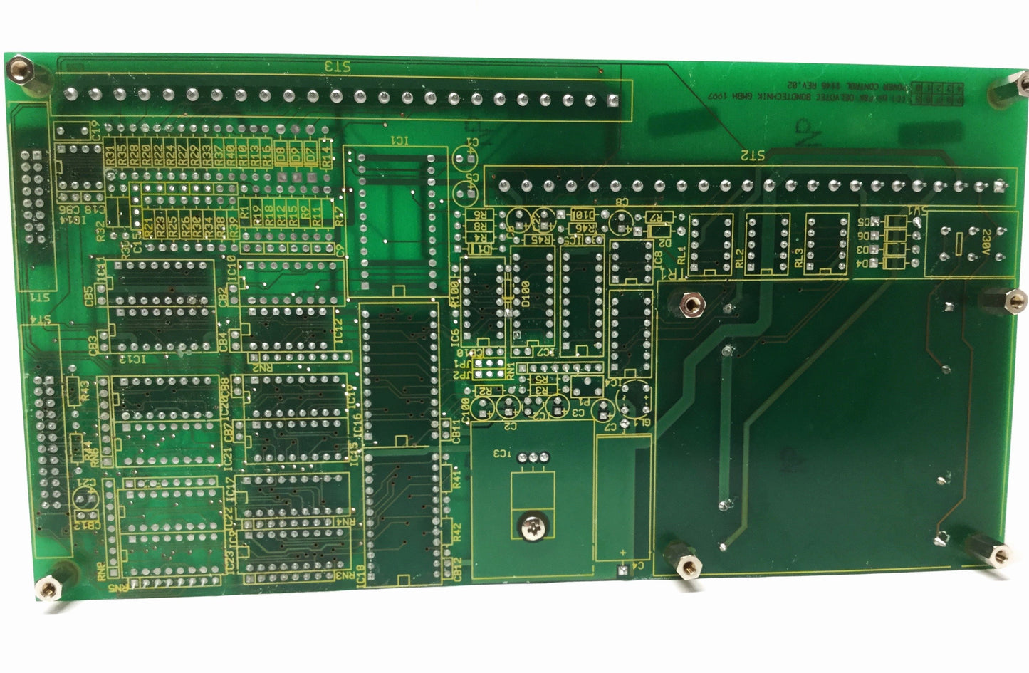 Used F&K Delvotec PSE-KRT02012 Main Power Control Board from 6400 Wedge Wire Bonder
