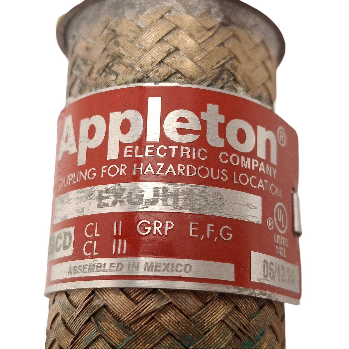 New Appleton EXGJH-230 Explosion Proof Flexible Coupling, 3/4NPT, 36.5in Long