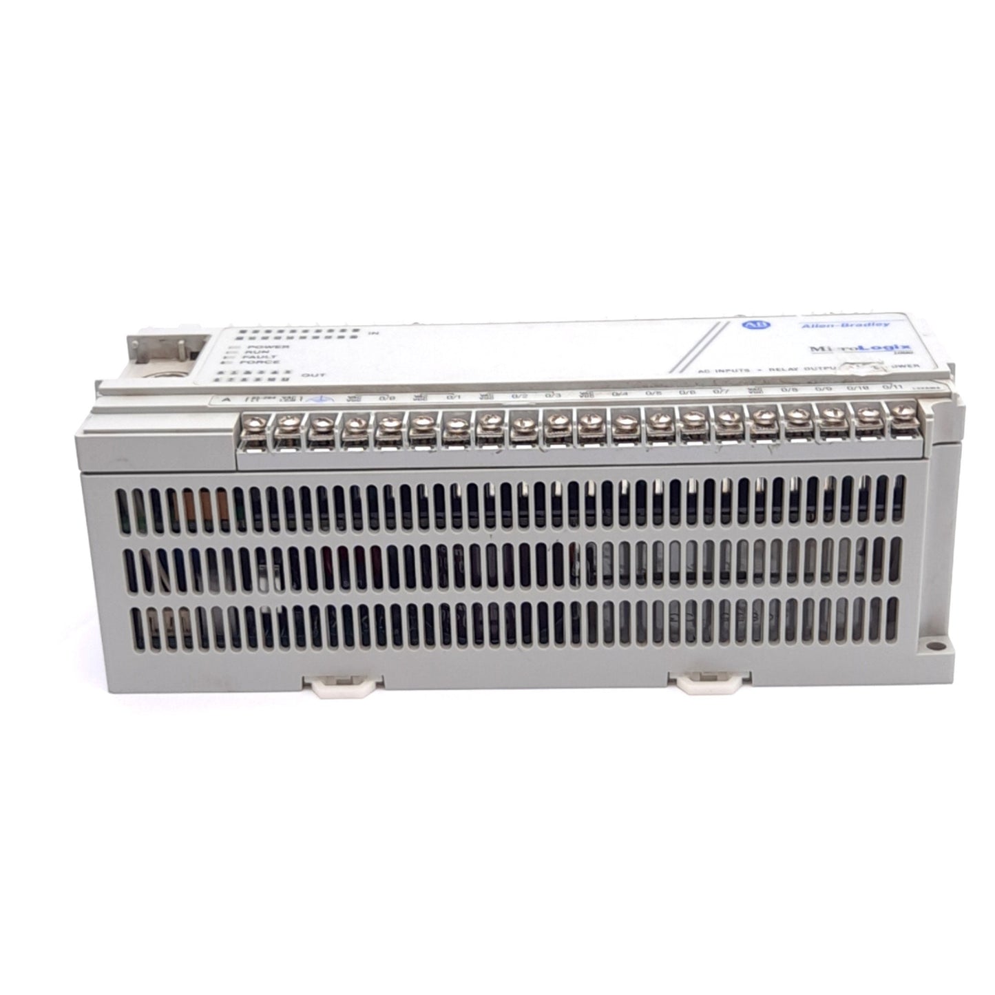 Used Allen Bradley 1761-L32AWA E MicroLogix1000 Controller, 32Point 120VAC *No Panels
