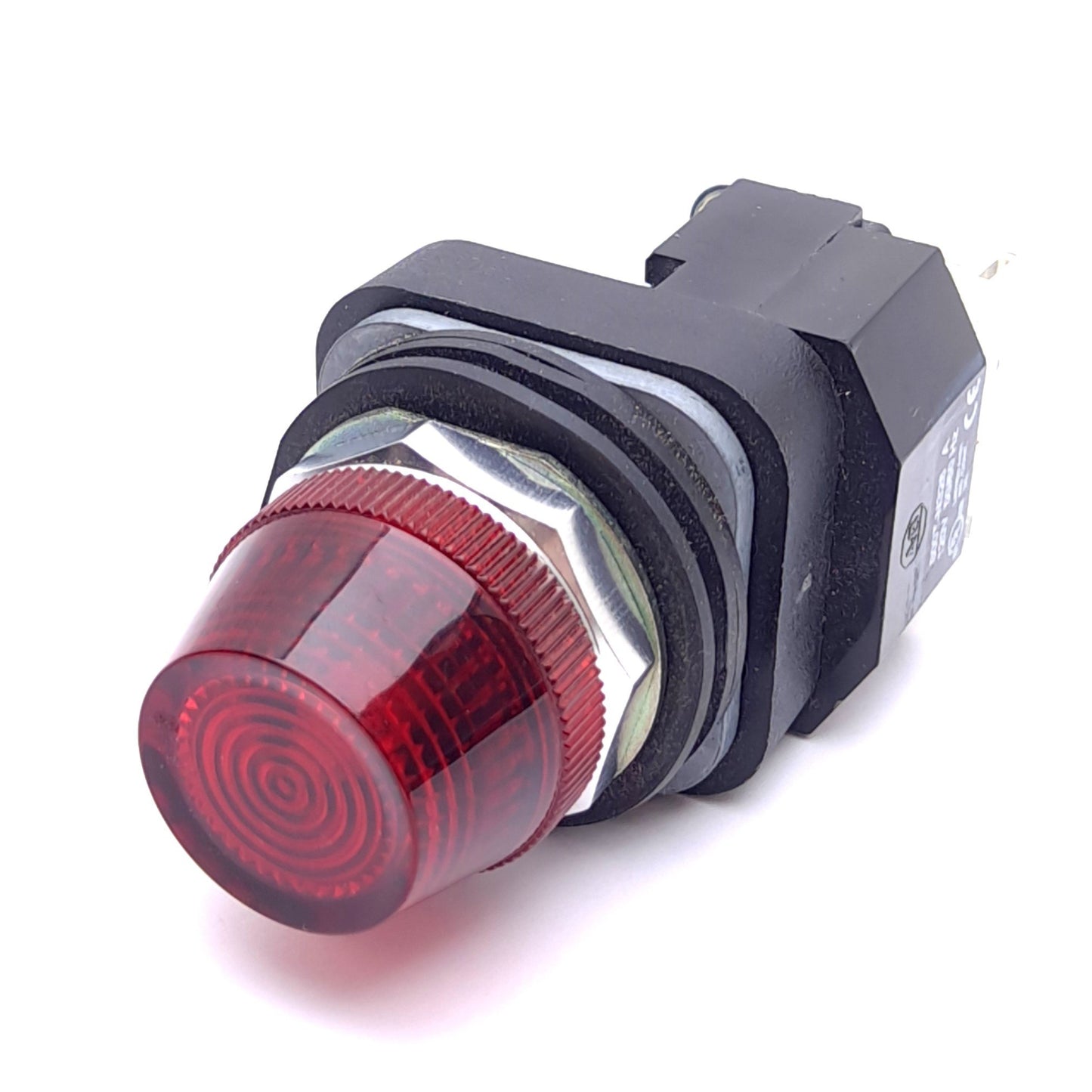 Used Allen Bradley 800T-PH16R Red Indicator Pilot Light, ø30mm, 120VAC, LED