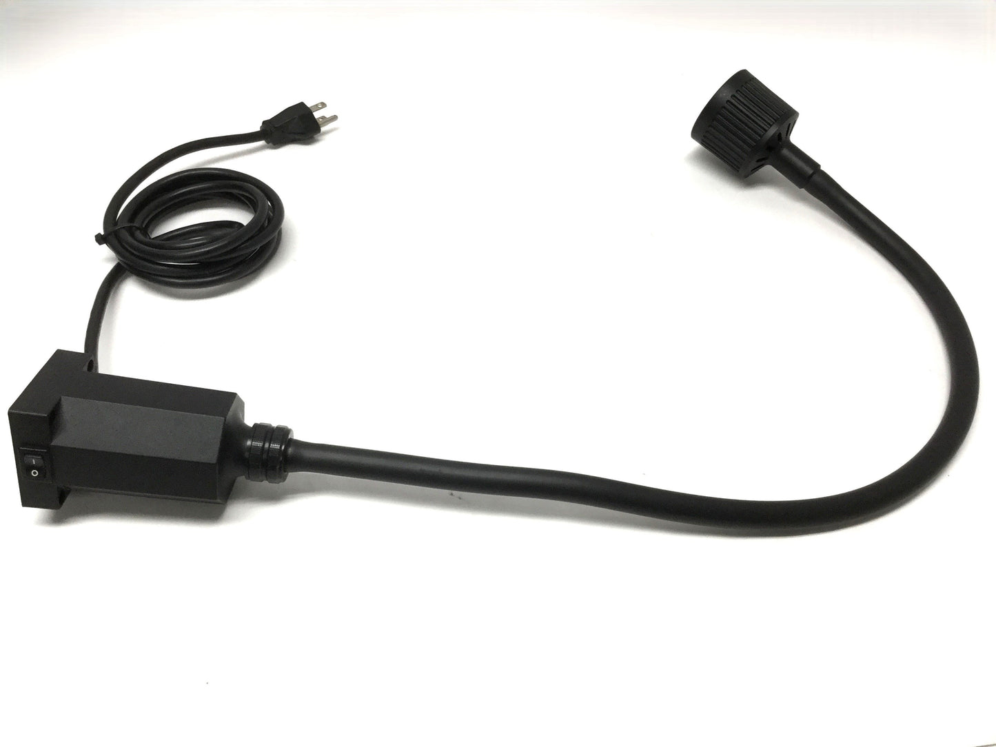 Used Sunnex HS700 Machine Mount Halogen Lamp Light 27" Gooseneck Flexible Arm 120VAC