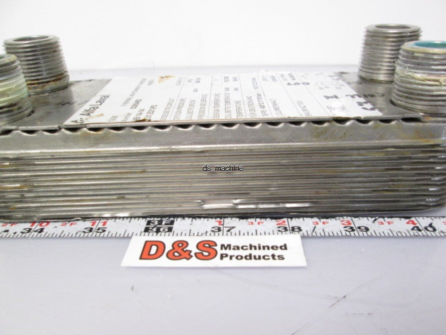 Used Alfa Laval 5285482 NB 14-14 (E21, E21)P2 Heat Exchanger -58° to 752°F 290PSI