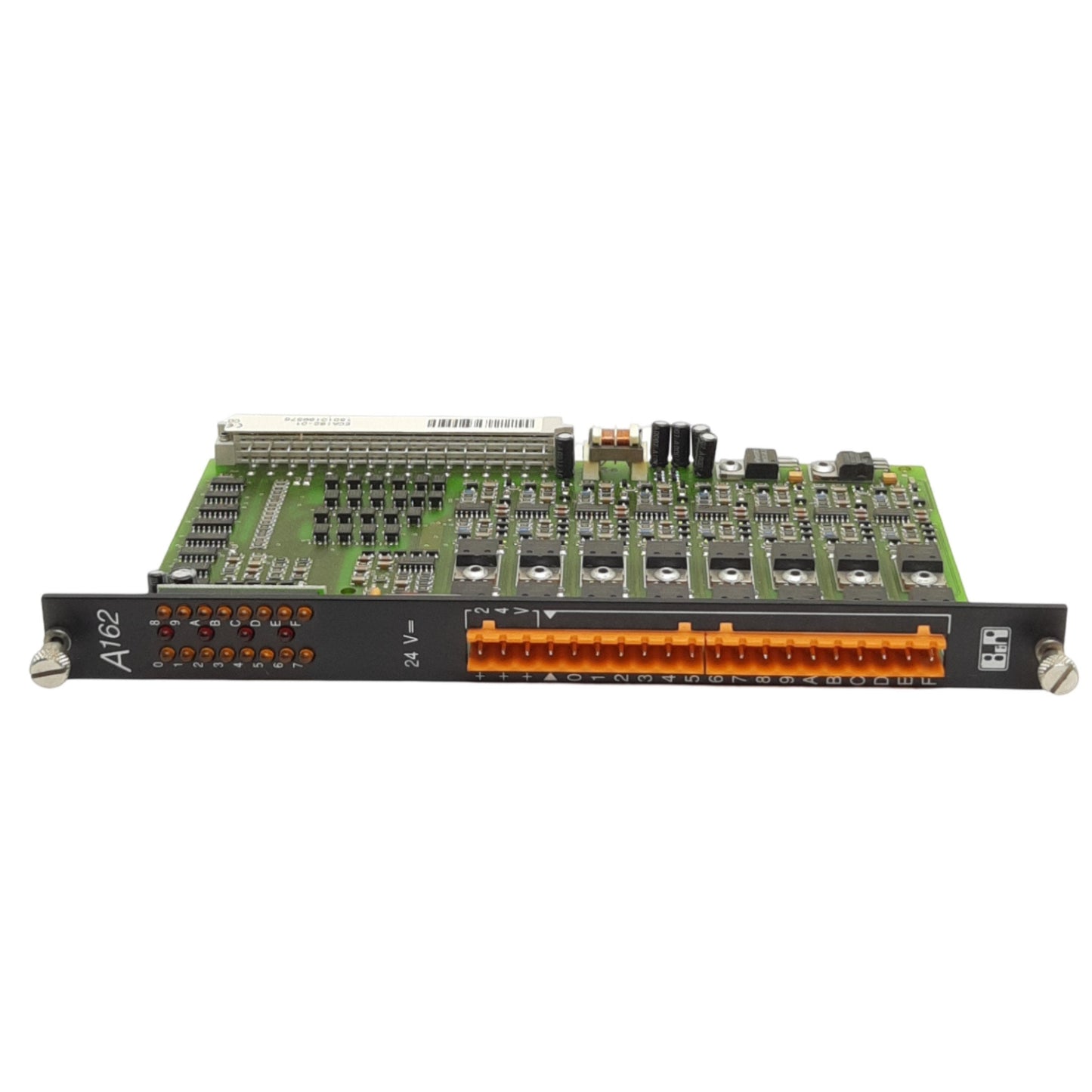 Used B&R ECA162-01 Logic I/O Output Module, 16-Outputs Transistor, 24VDC 2A