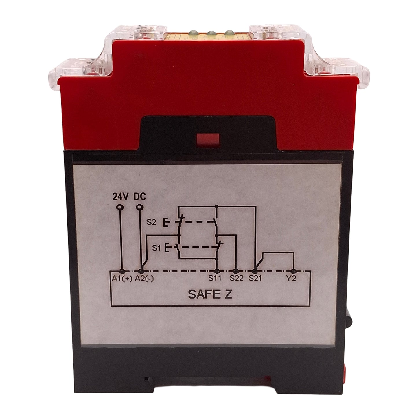 Used Riese AR.9672.9000 SAFE Z/0,5 Two-Hand Control Relay, 2NO+1NC, 6A 250VAC