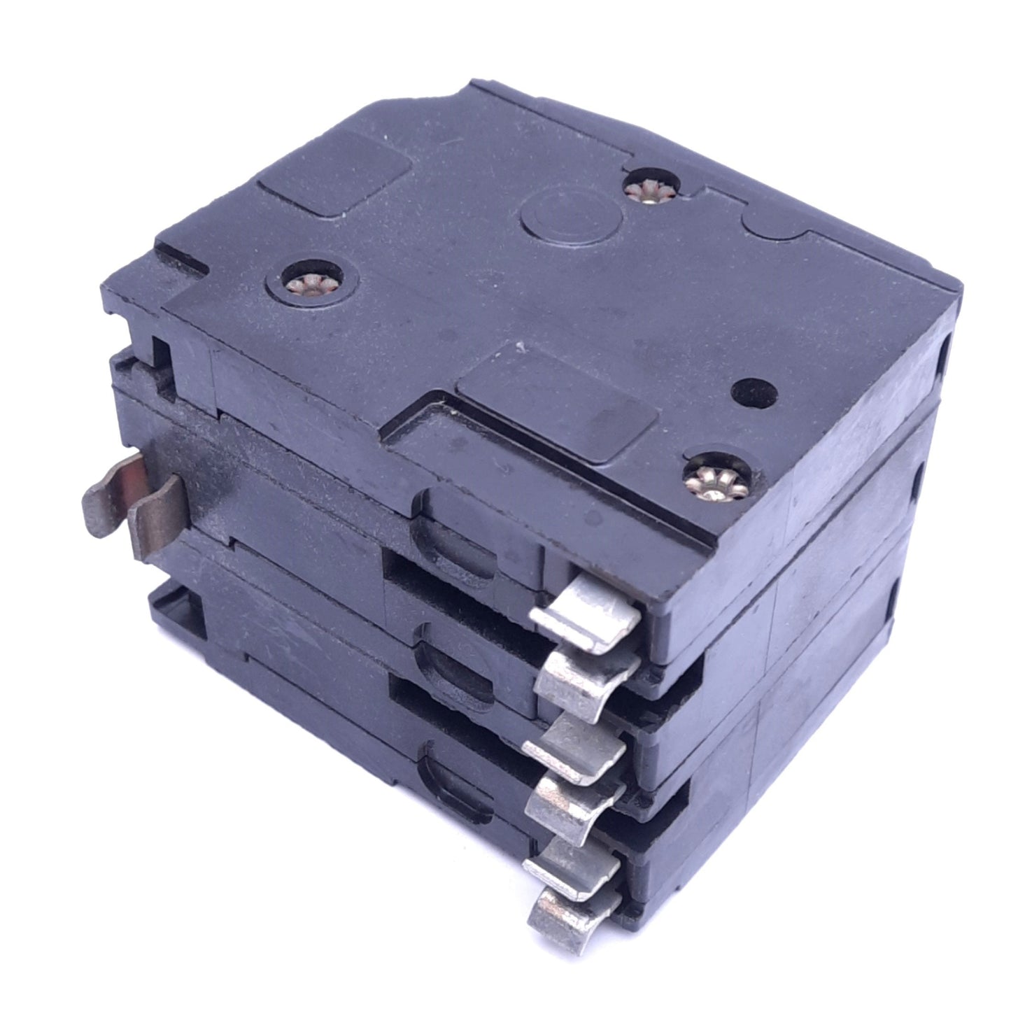 Used Schneider QO315 Miniature Circuit Breaker, 3-Pole 15A, 120/240VAC