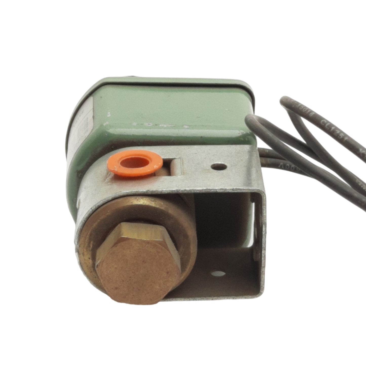 Used Asco 8320B83 Solenoid Valve, 3-Way, 1/8in NPT Ports, 50psi WOG, 110-120VAC Coil
