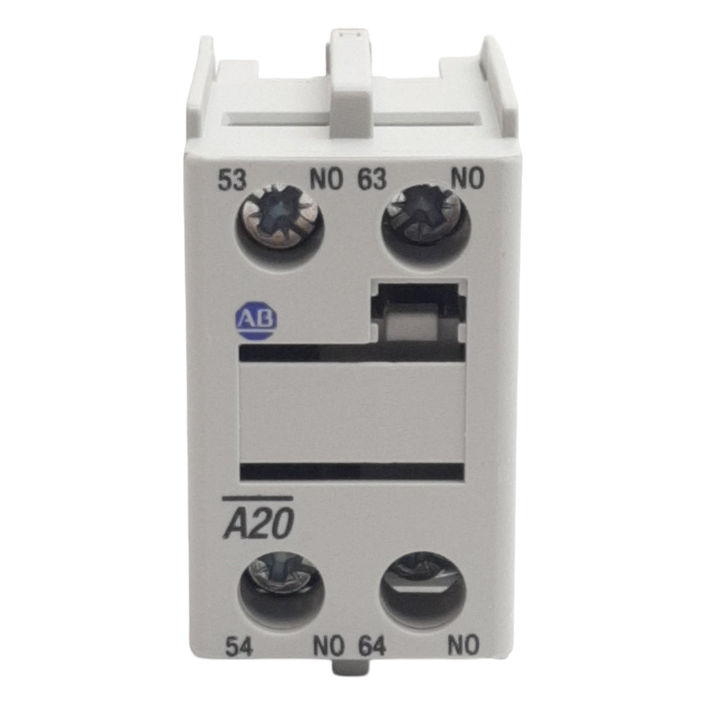 New Allen Bradley 100-FA20 Auxiliary Contact Block, 2-Pole, 2N.O., 10A 600VAC