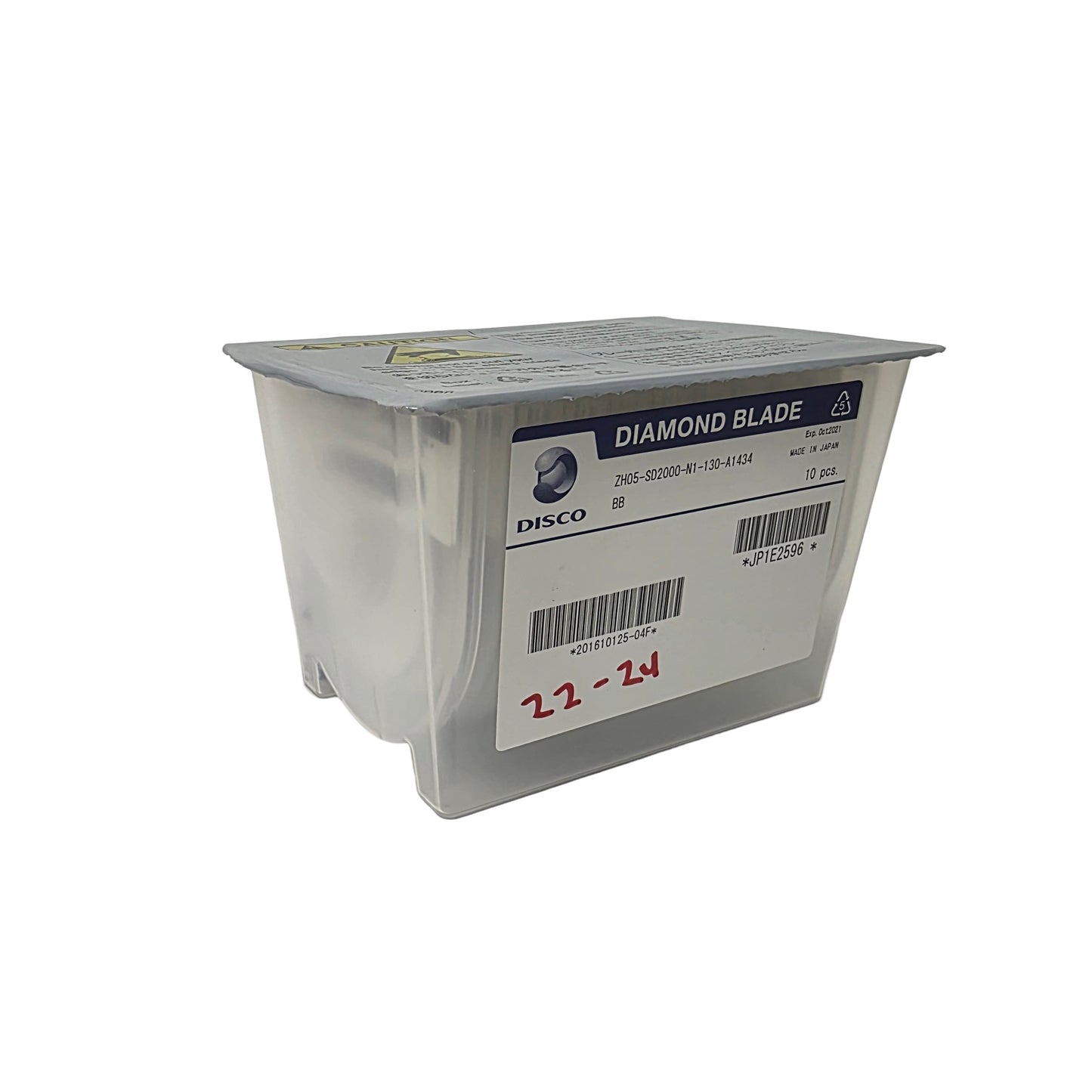New Box Of 10 DISCO ZH05-SD2000-N1-130-BB Silicon Wafer Diamond Dicing Blades