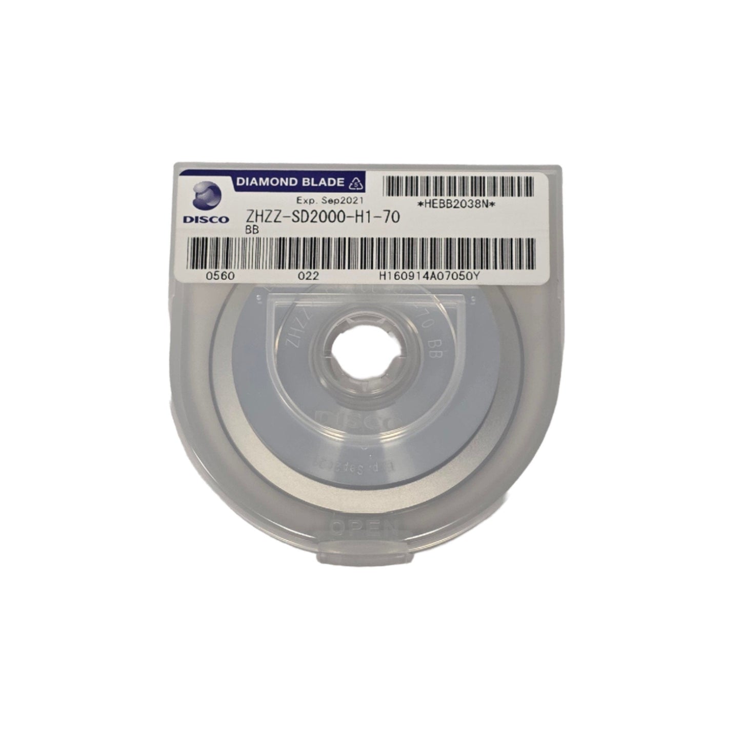 New DISCO ZHZZ-SD2000-H1-70 BB Silicon Wafer Diamond Dicing Blades