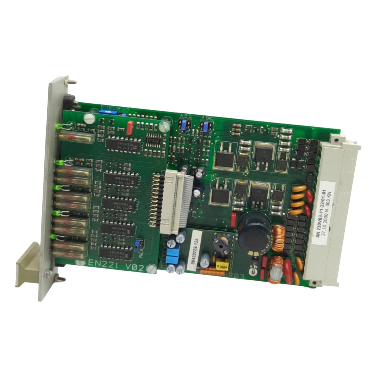 Used Pees Components AN230V03 Servo Amplifier, 24VDC, 2.5A Output, 48-Pin DIN41612F48