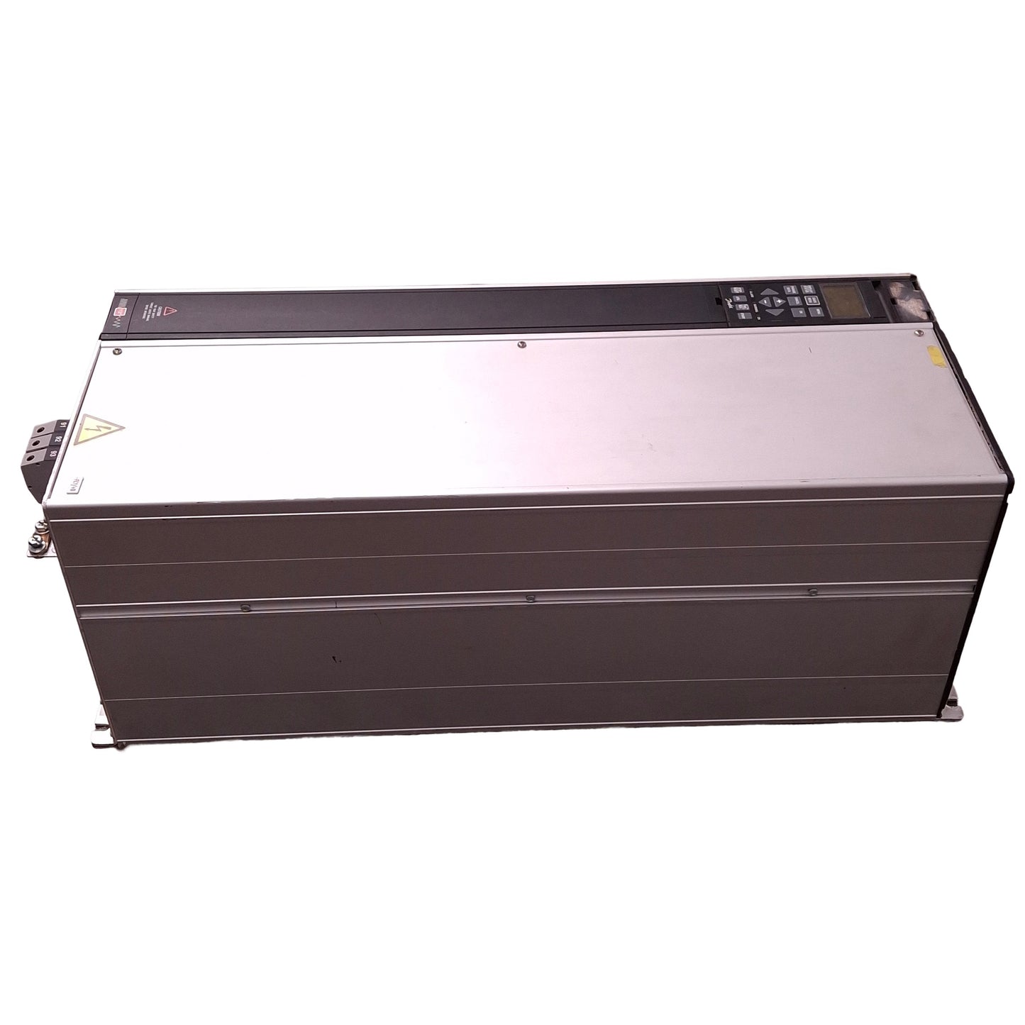 Used Danfoss VLT5042PT5C20SBR3DLF00A00 VLT 5000 VFD, 3Ø 0-500VAC 52.5kVA 0-1000Hz