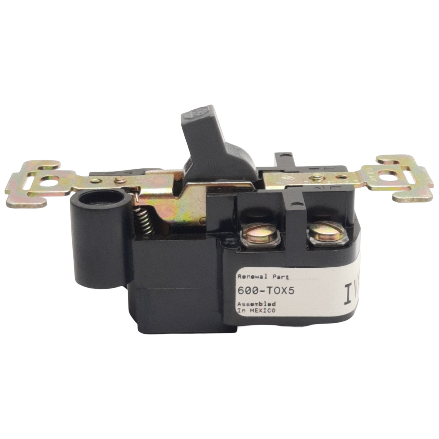 New Allen Bradley 600-TOX5 Manual Motor Starter Switch, 2-Pole, 277VAC 1PH 1HP