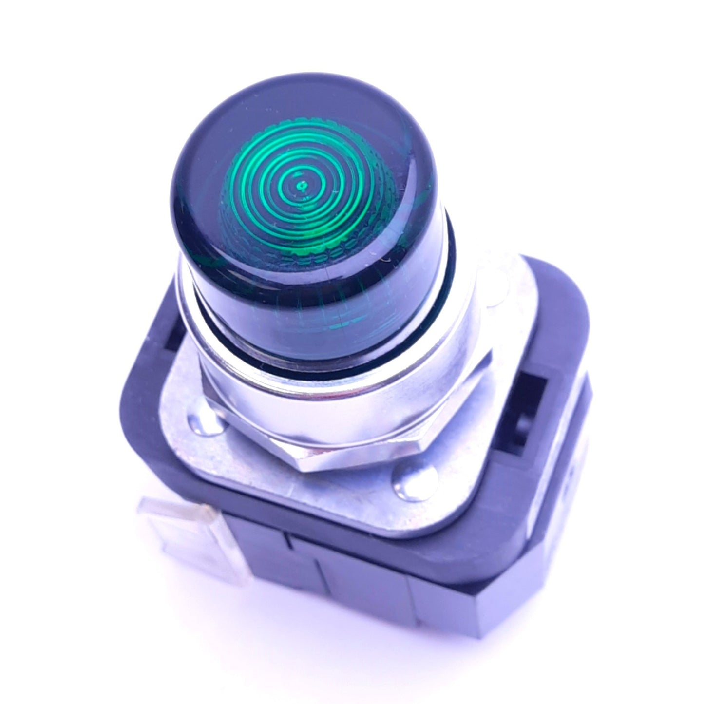 New Allen Bradley 800T-PBH16G Illuminated Pushbutton Switch, ø30mm, 1NC 1NO, 120VAC