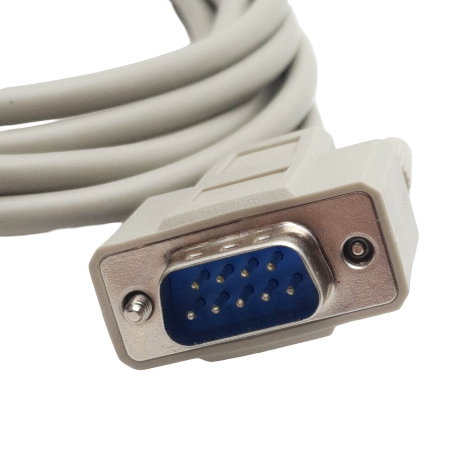 New Lot of 3 TechCraft CX09B10 Serial Cable Extension, DB9M to DB9F Connection, 3m