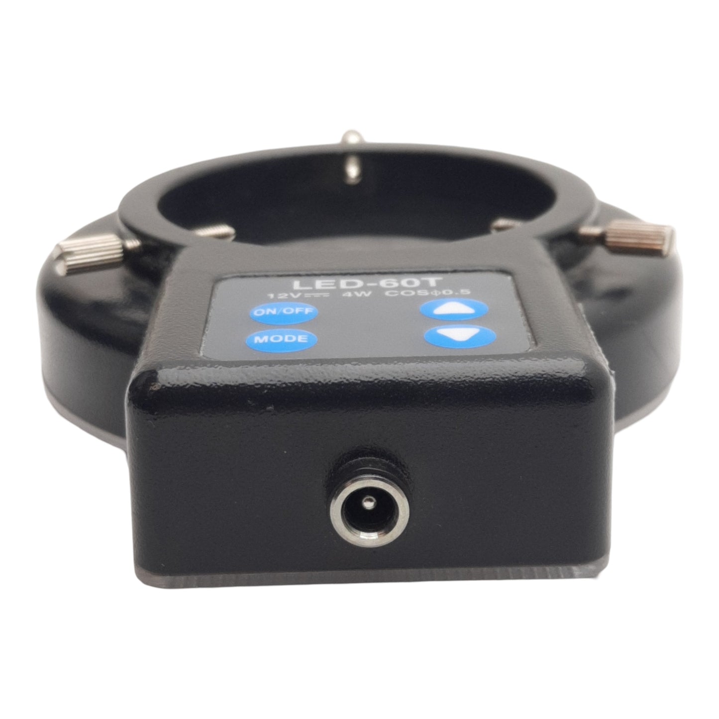 Used Aven LED-60T Microscope Ring Light, 12VDC 4W, 5500K White, ø62mm, 50-160mm Range