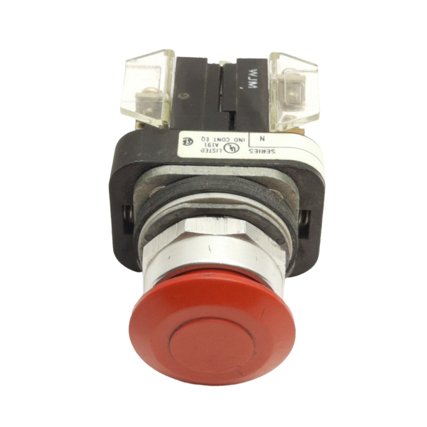 Used Allen Bradley 800T-FXA5 Pushbutton Switch, 1NO/1NC/1NCLB, 600V 10A, ø30mm