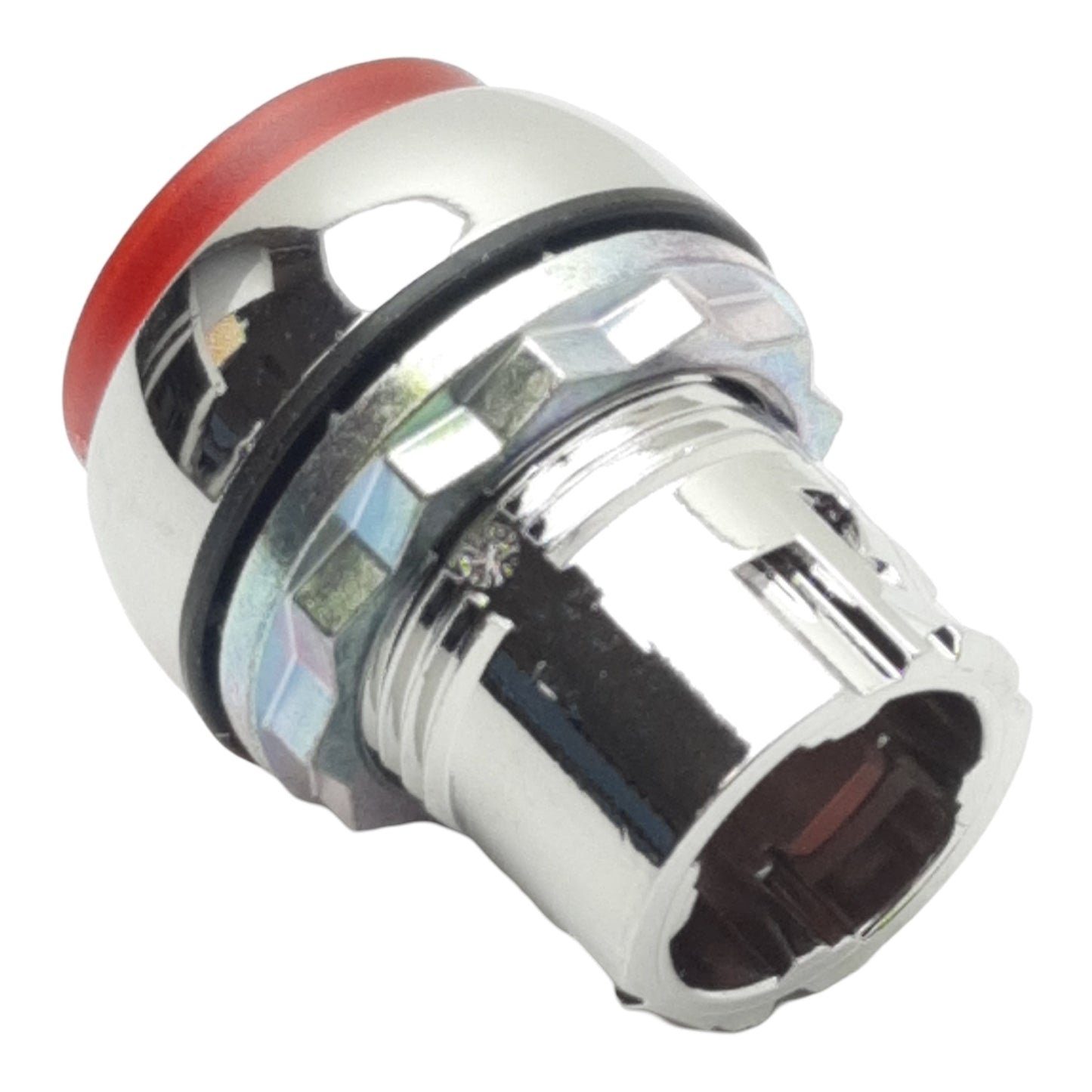 New Allen Bradley 800FM-LE4 Extended Push Button Momentary, ø22.5mm Illuminated Red