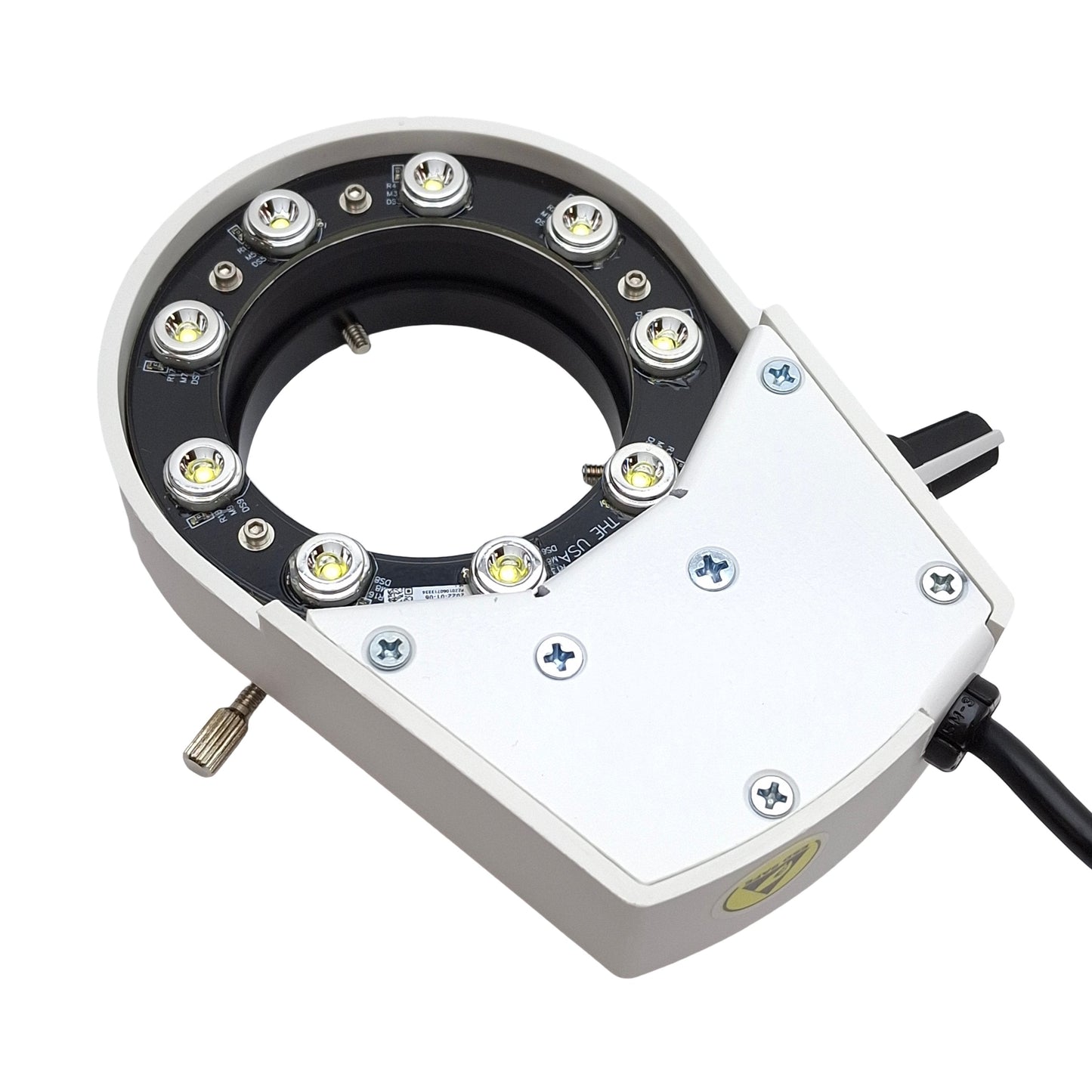 Used Micro-Lite LV2000 LED Microscope Ring Light, White, ø60mm ID, 100-240VAC
