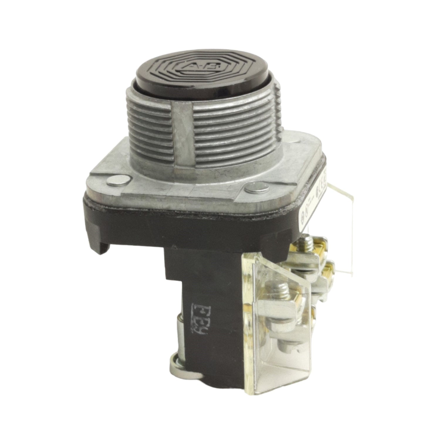 New Allen Bradley 800T-A2A Momentary Pushbutton Switch, Flush, Black, 30mm 1NO-1NC