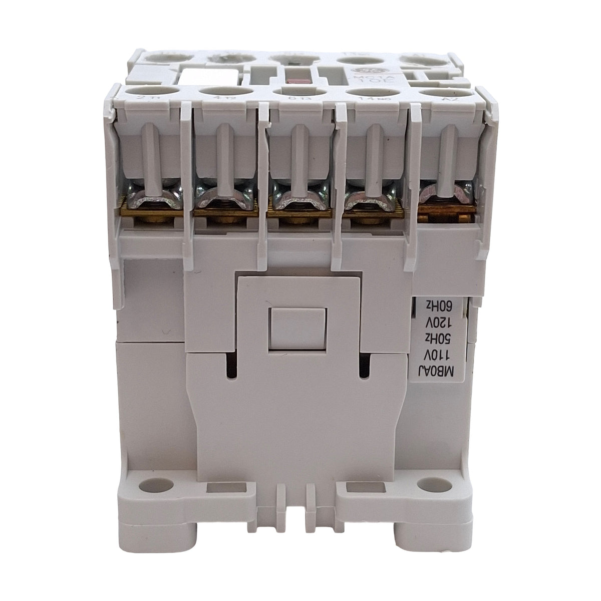 Used GE MC1A310AT Mini Contactor, 3-Pole + 1NO Aux, 16A 690VAC 4kW, 120VAC Coil