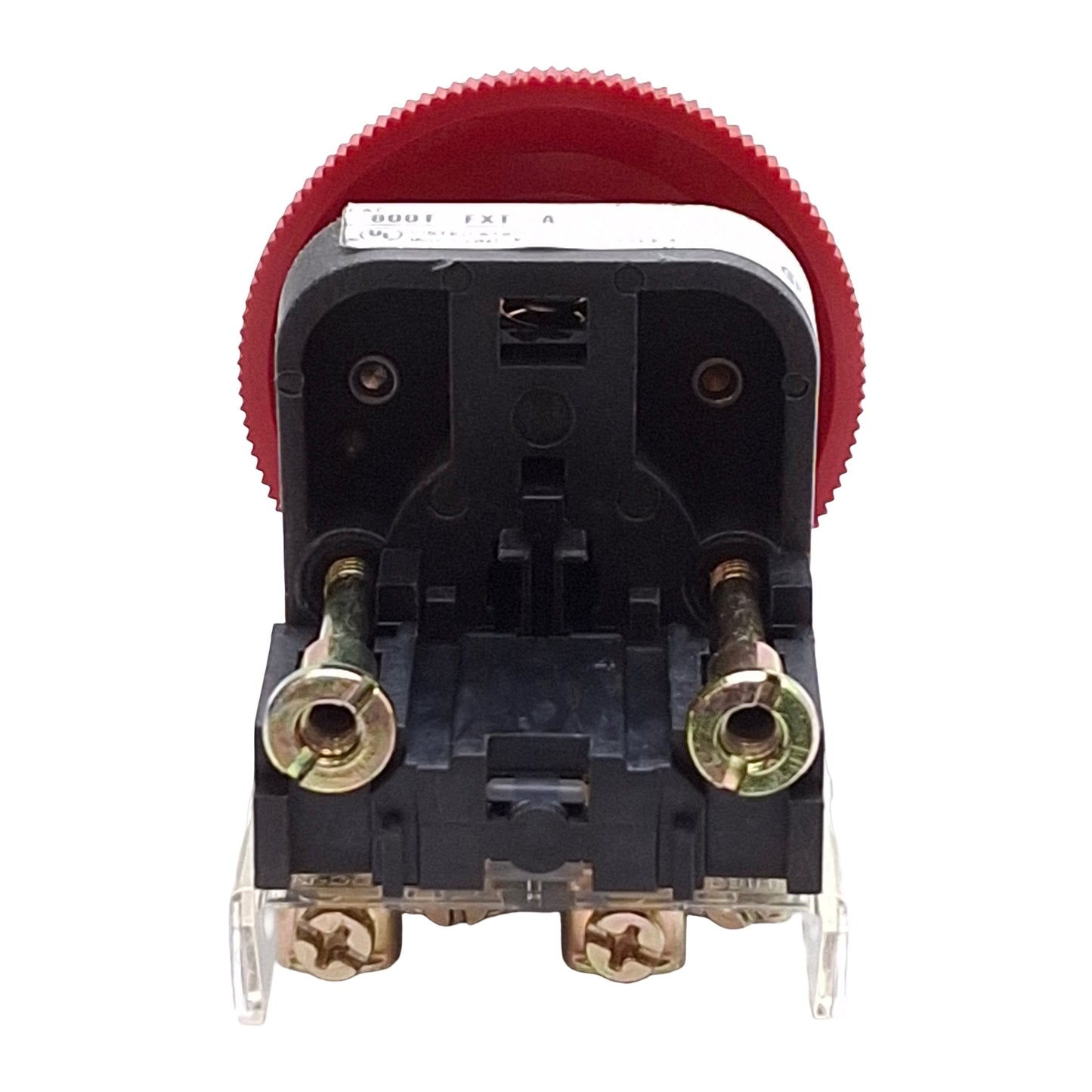 Used Allen Bradley 800T-FXT6A Red Pushbutton, Push-Pull/Twist-to-Reset, 1NO+1NC, 600V