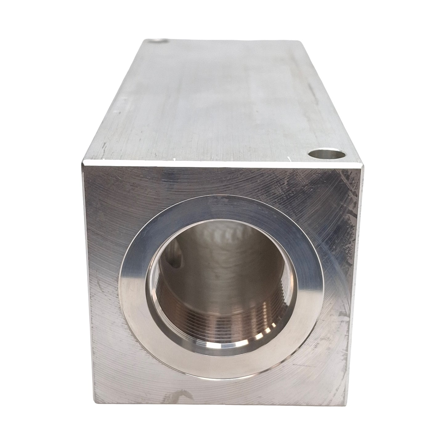 Used Daman AH0000216S Header Block, 2-Station, 3000PSI, 1-1/4in & 1in SAE Ports