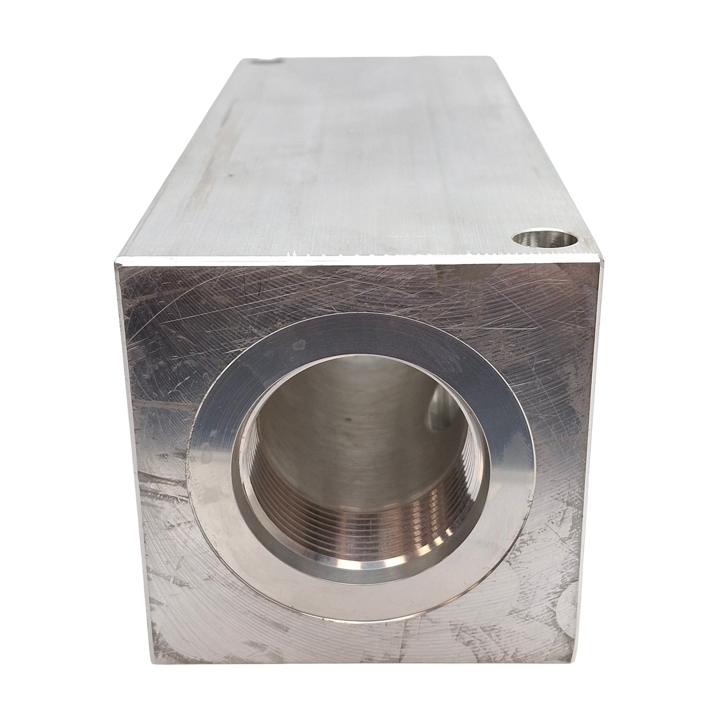 Used Daman AH0000216S Header Block, 2-Station, 3000PSI, 1-1/4in & 1in SAE Ports